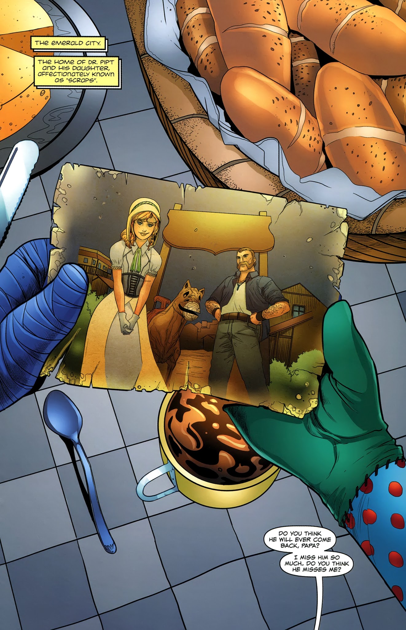 Read online Legend of Oz: The Wicked West comic -  Issue #9 - 3