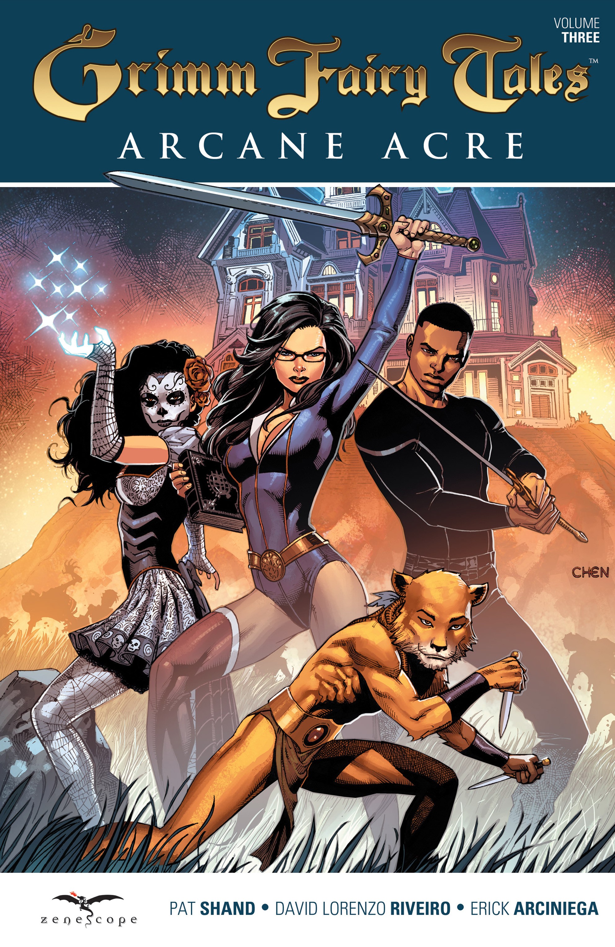 Read online Grimm Fairy Tales: Arcane Acre comic -  Issue # TPB 3 - 1
