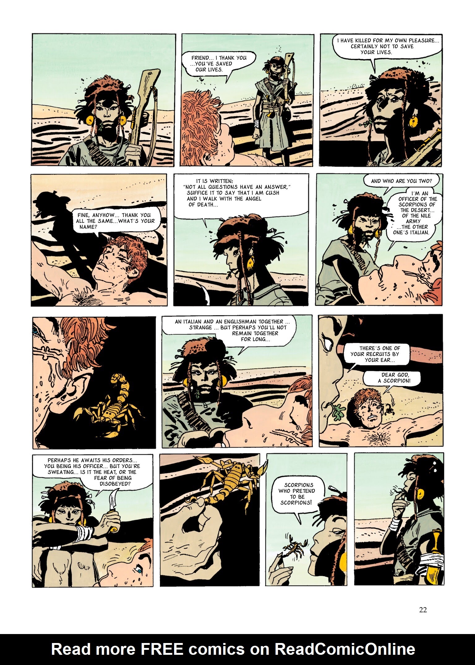 Read online The Scorpions of the Desert comic -  Issue #2 - 22
