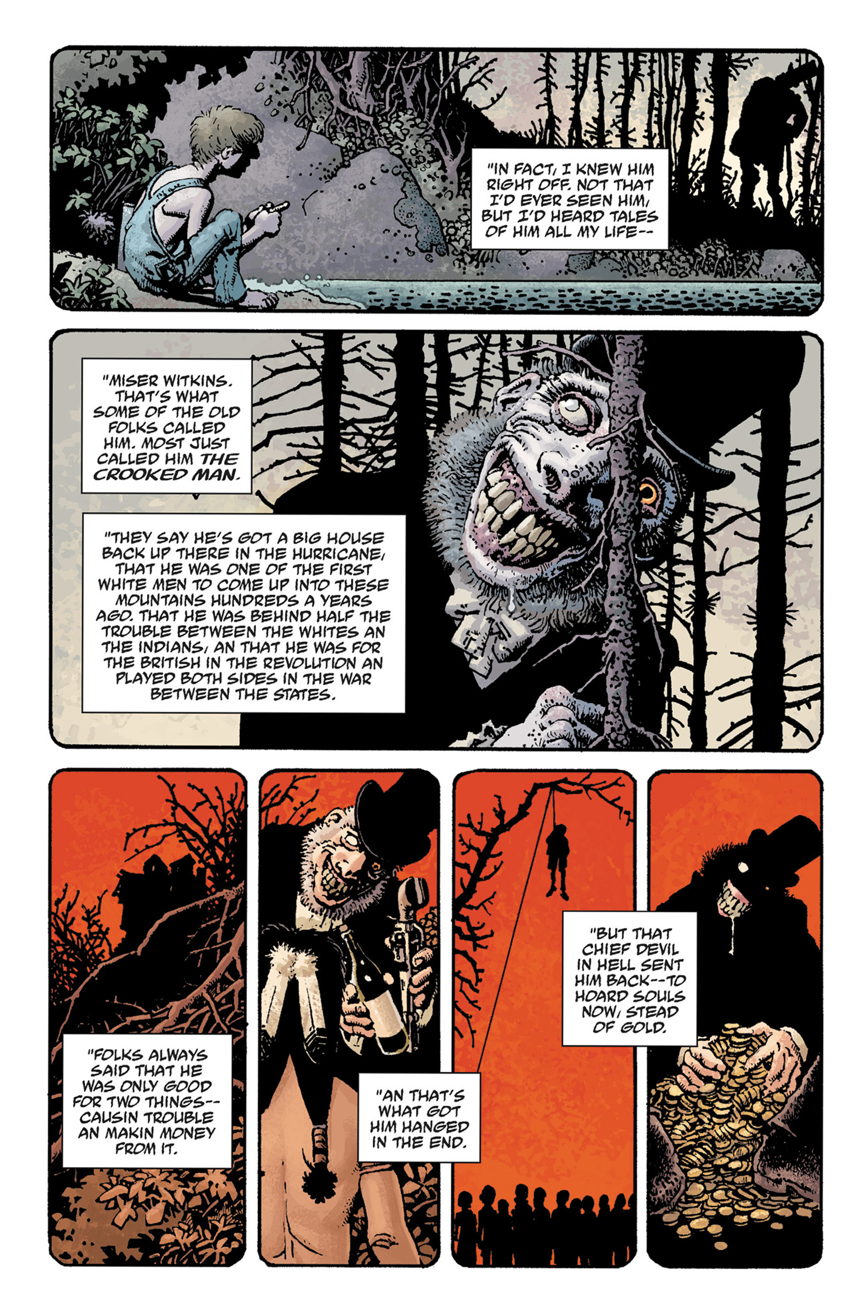 Read online Hellboy: The Crooked Man and Others comic -  Issue # TPB - 22