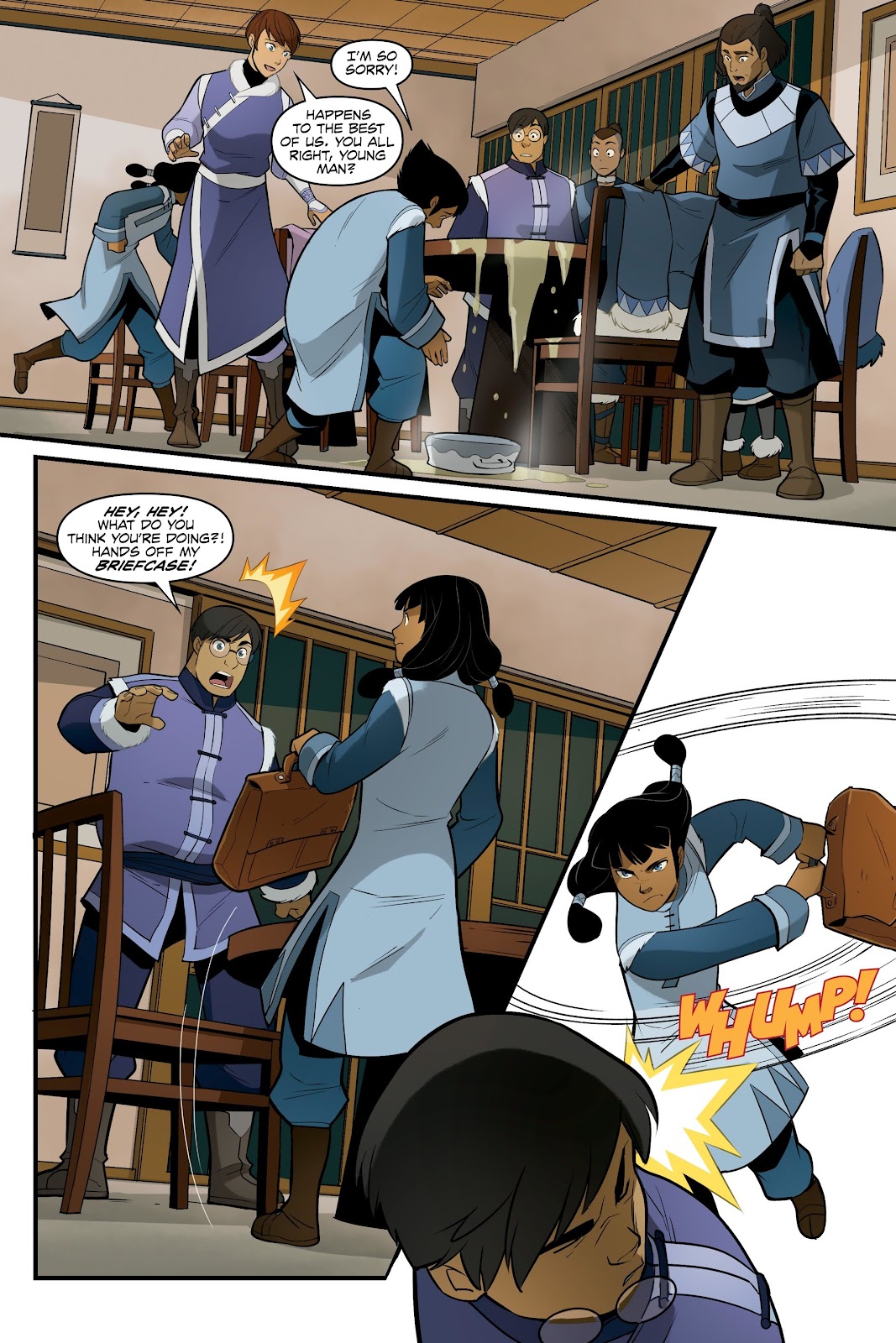 Avatar: The Last Airbender--North and South Omnibus issue TPB (Part 1) - Page 35