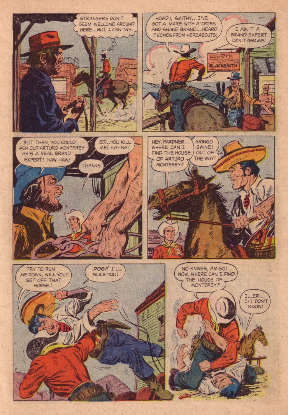 Read online Four Color Comics comic -  Issue #491 - 7