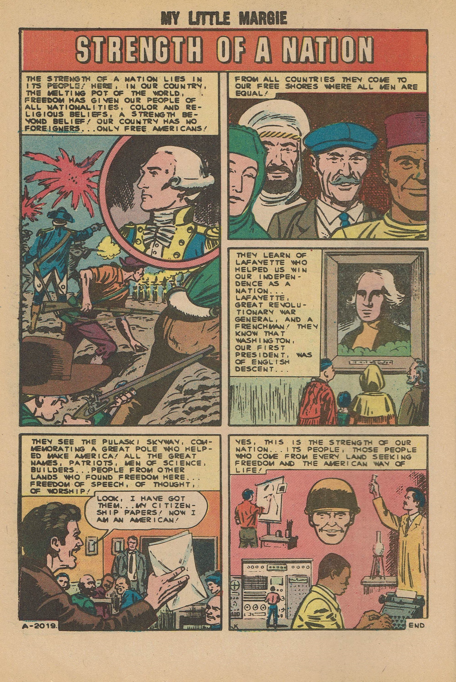 Read online My Little Margie (1954) comic -  Issue #51 - 16