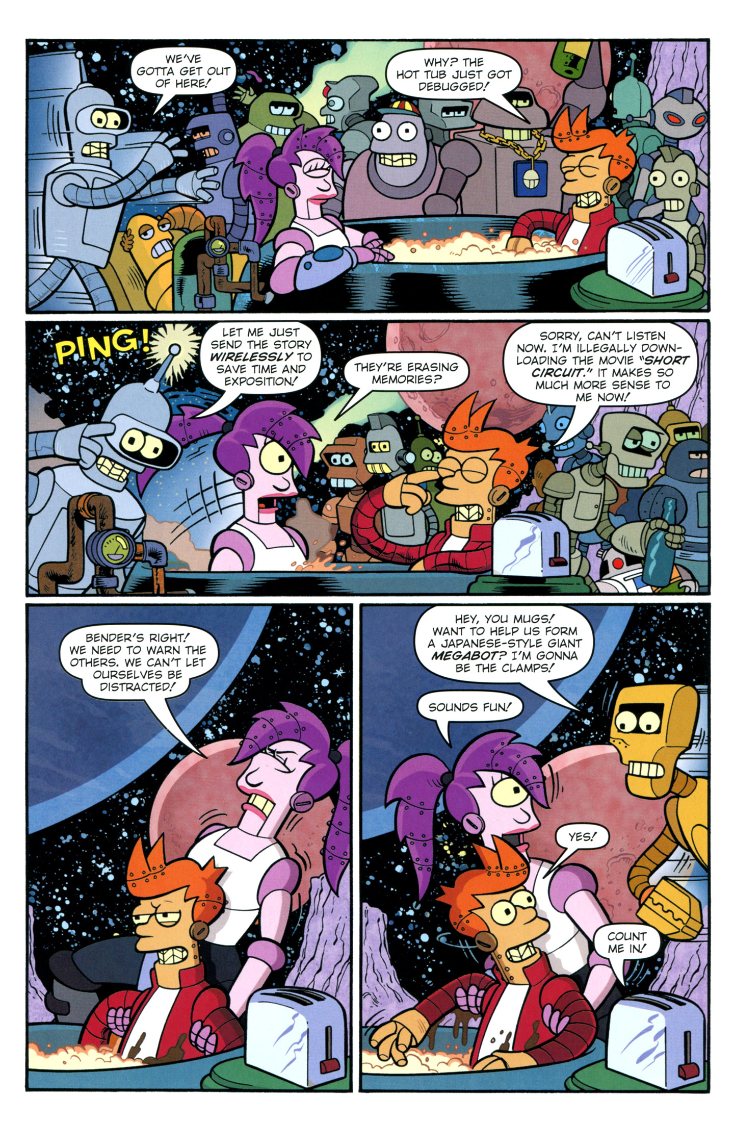 Read online Futurama Comics comic -  Issue #63 - 12