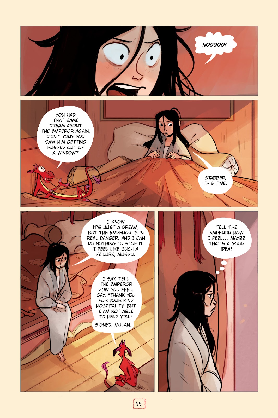 Disney Mulan's Adventure Journal: The Palace of Secrets issue TPB - Page 55
