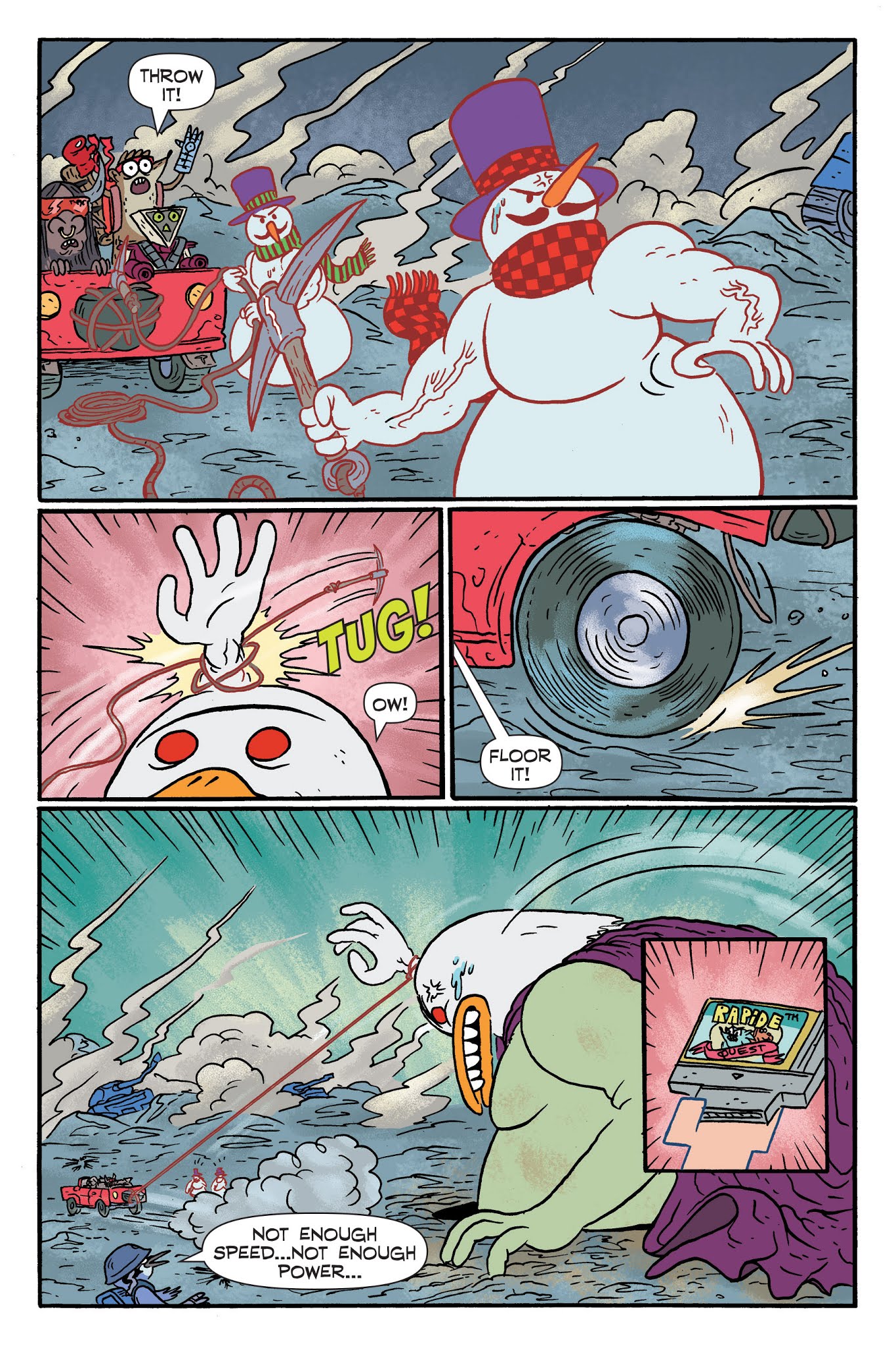 Read online Regular Show: A Clash of Consoles comic -  Issue # TPB (Part 2) - 6