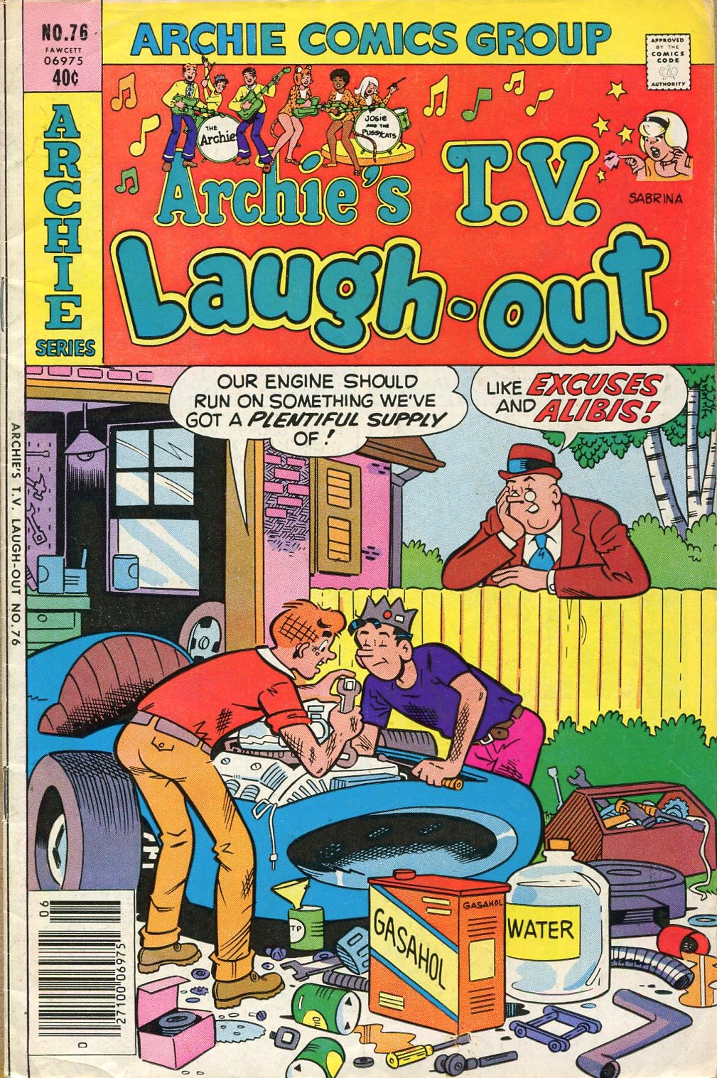 Read online Archie's TV Laugh-Out comic -  Issue #76 - 1