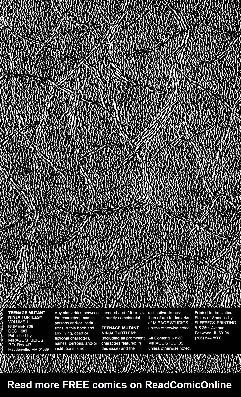 Read online Teenage Mutant Ninja Turtles (1984) comic -  Issue #26 - 43