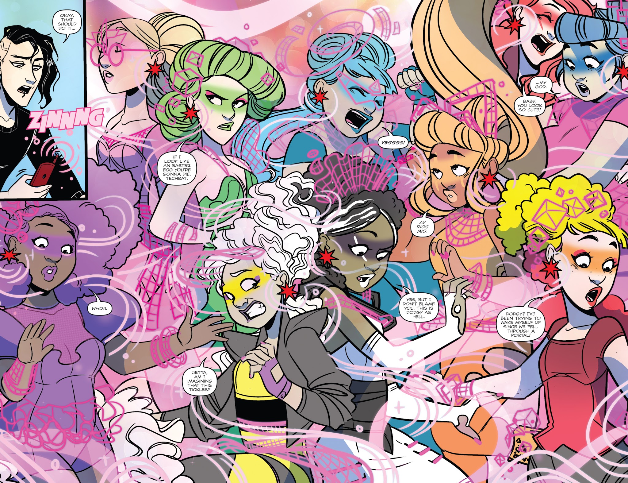 Read online Jem and the Holograms: The Misfits: Infinite comic -  Issue #1 - 17
