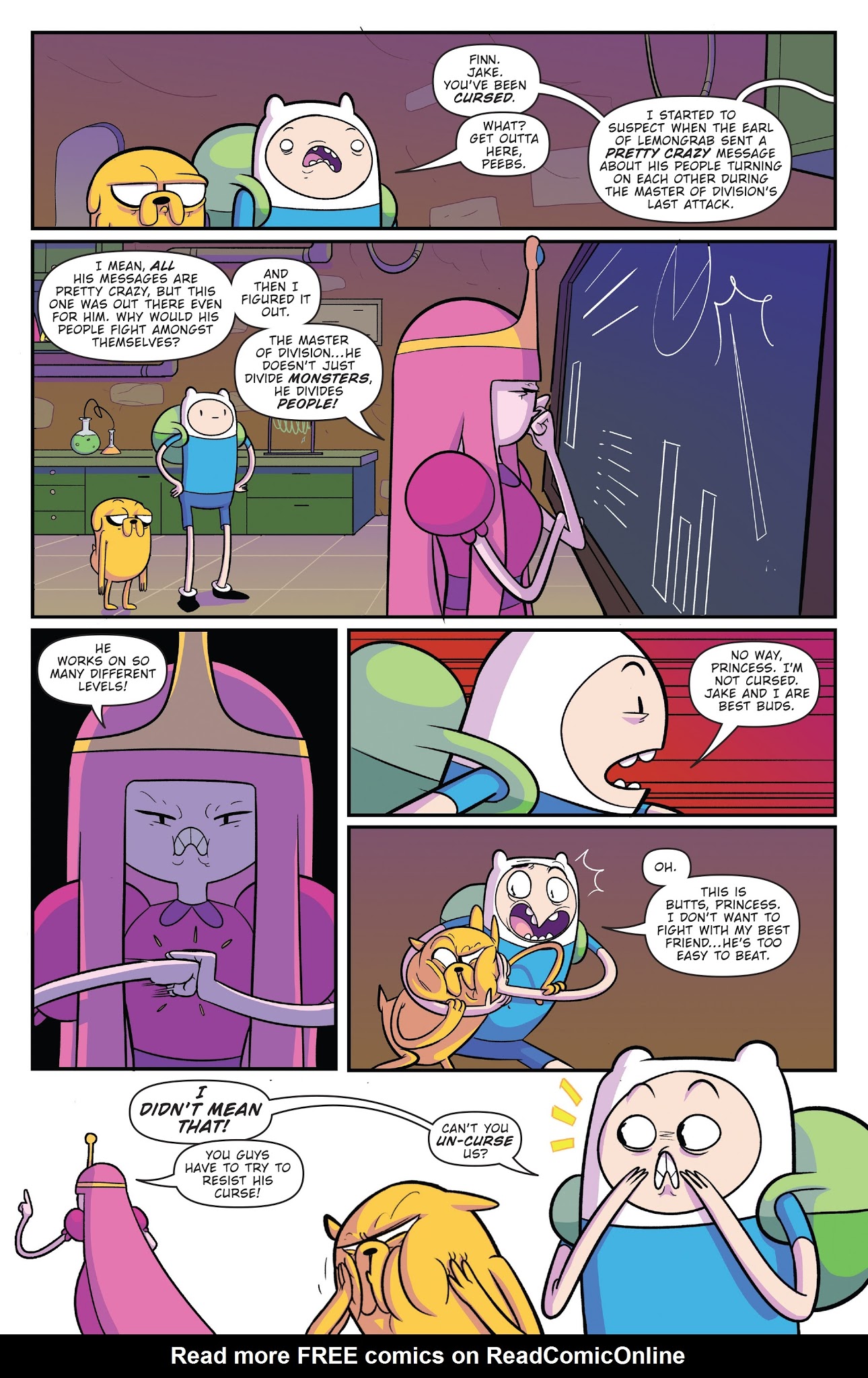 Read online Adventure Time/Regular Show comic -  Issue #1 - 7