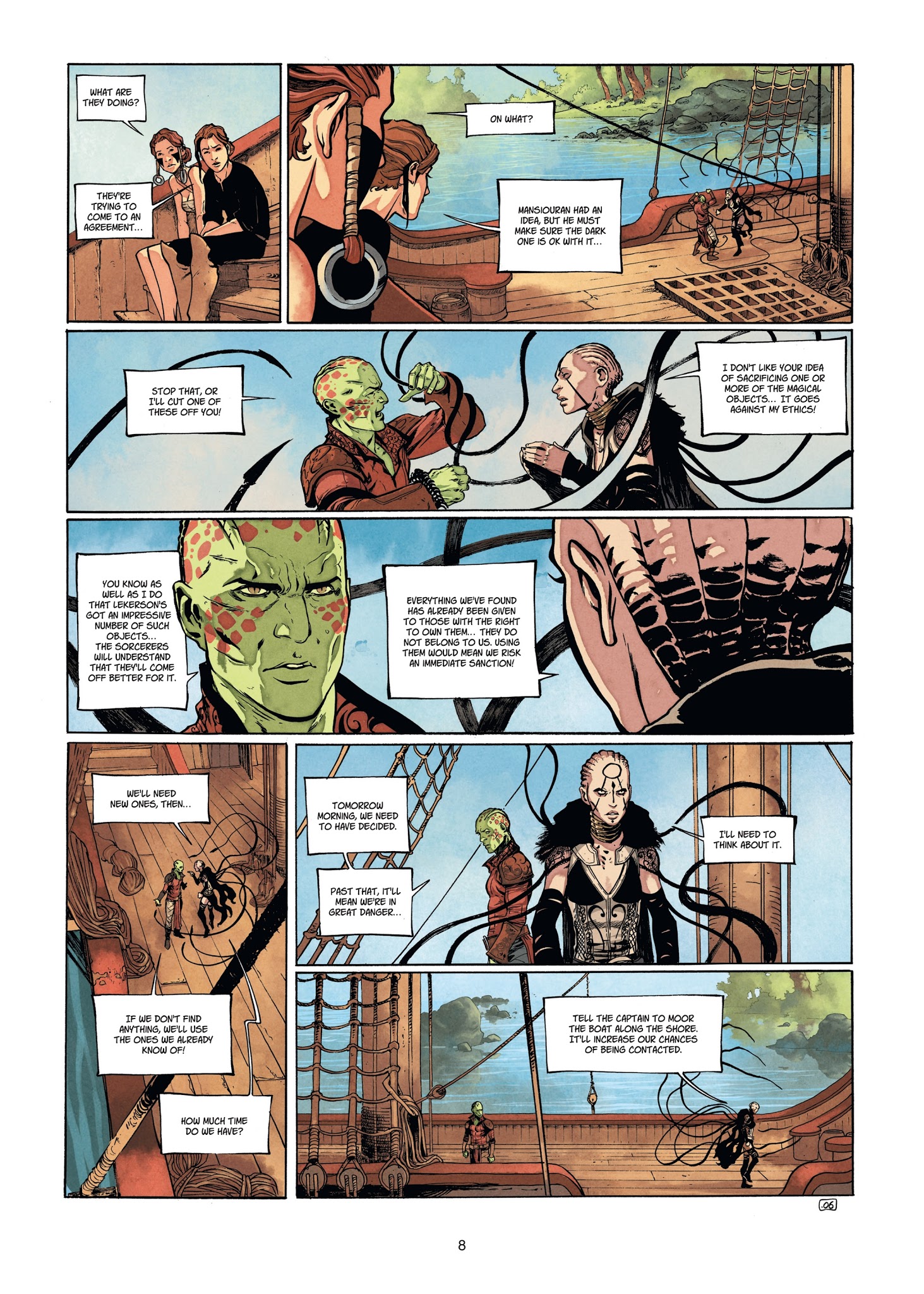 Read online Angor comic -  Issue #5 - 8