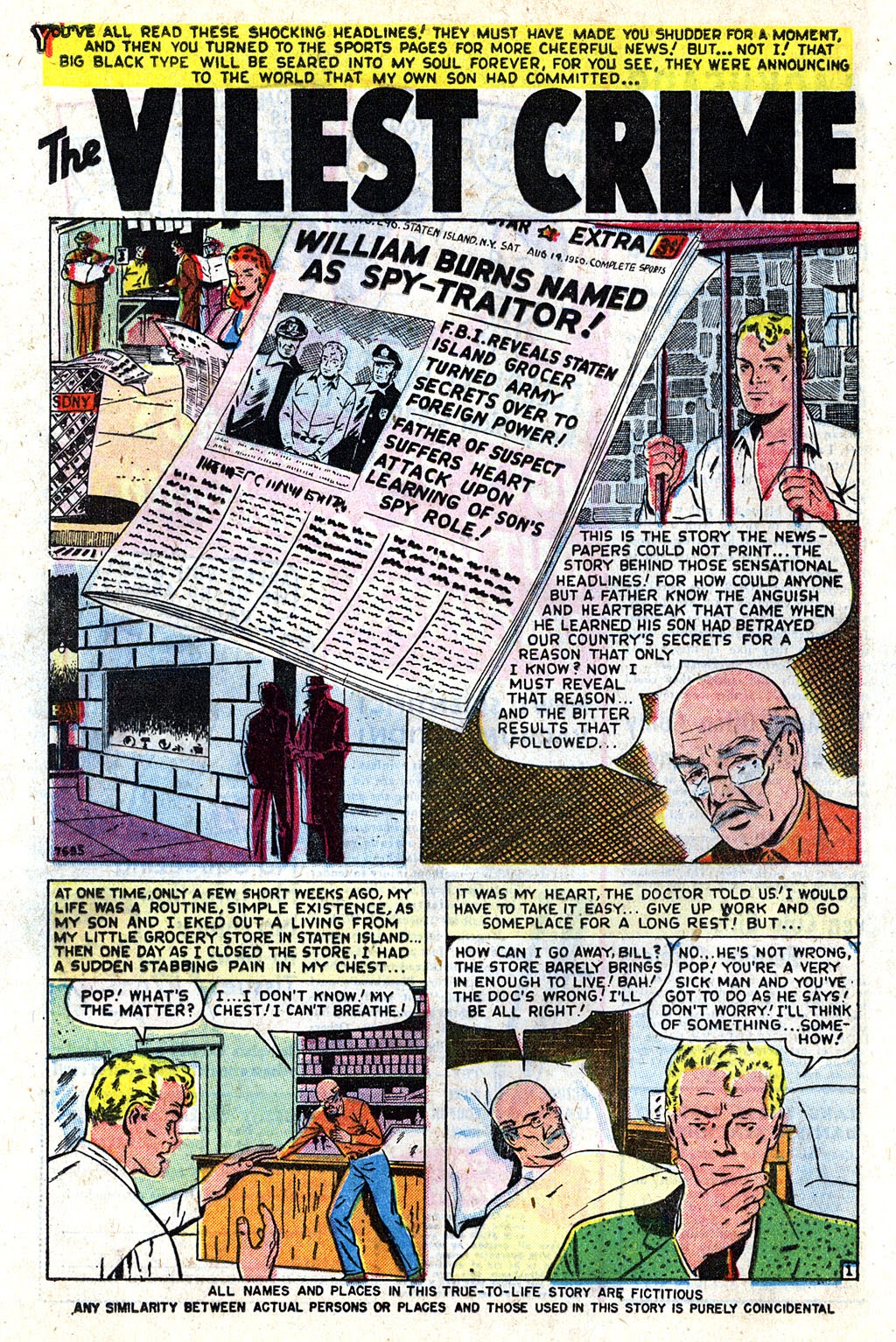 Read online Crime Cases Comics (1950) comic -  Issue #25 - 24