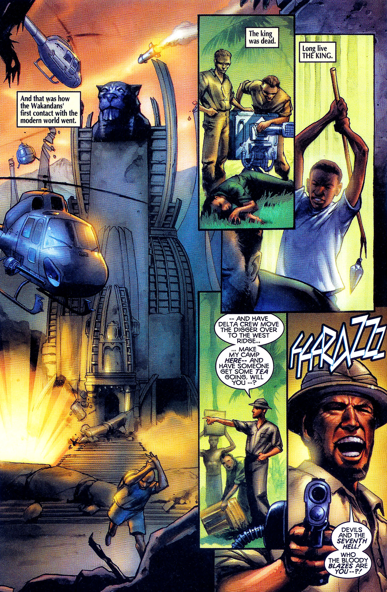 Read online Black Panther (1998) comic -  Issue #5 - 13