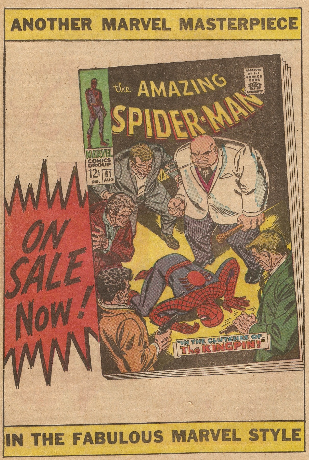 Read online Marvel Collectors' Item Classics comic -  Issue #10 - 44