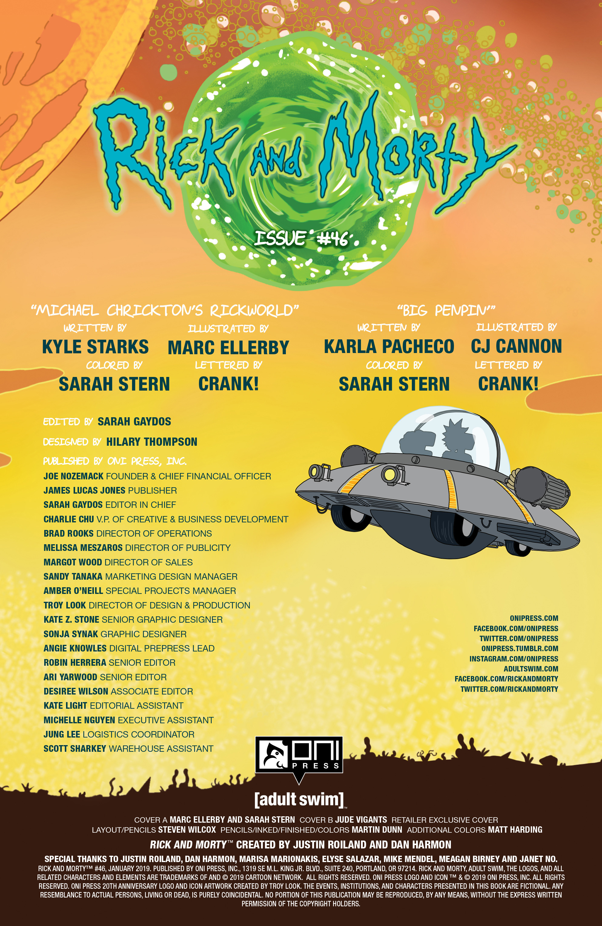 Read online Rick and Morty comic -  Issue #46 - 2