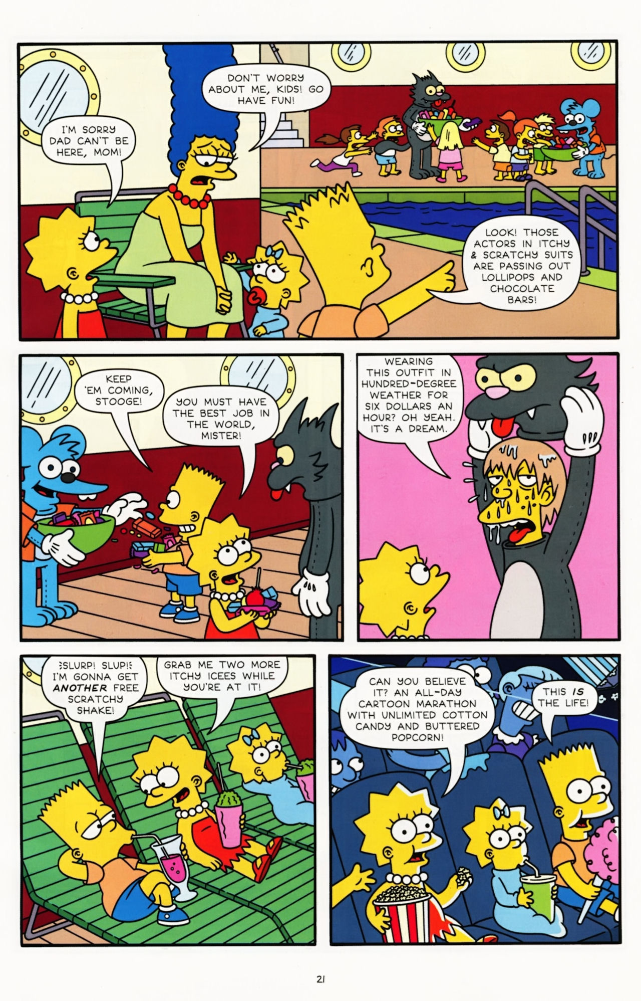 Read online The Simpsons Summer Shindig comic -  Issue #5 - 23