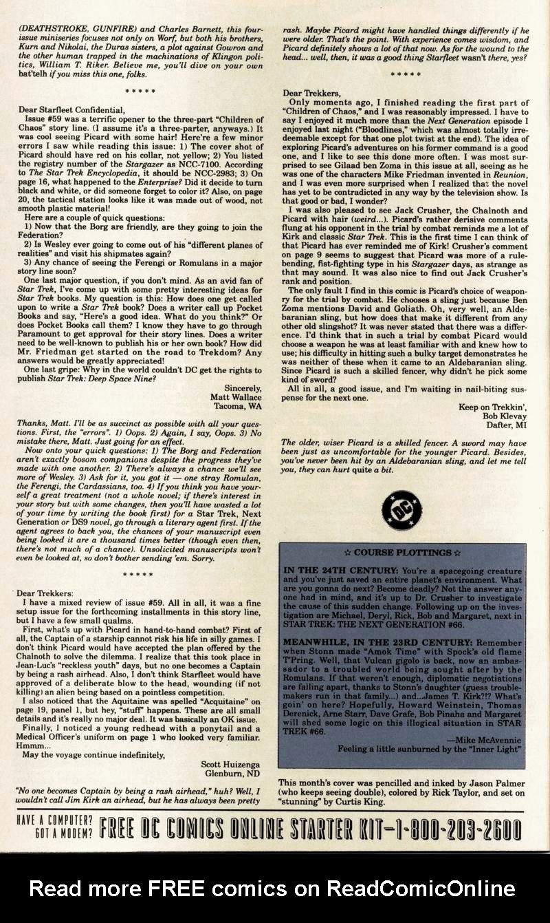 Star Trek: The Next Generation (1989) Issue #65 #74 - English 27
