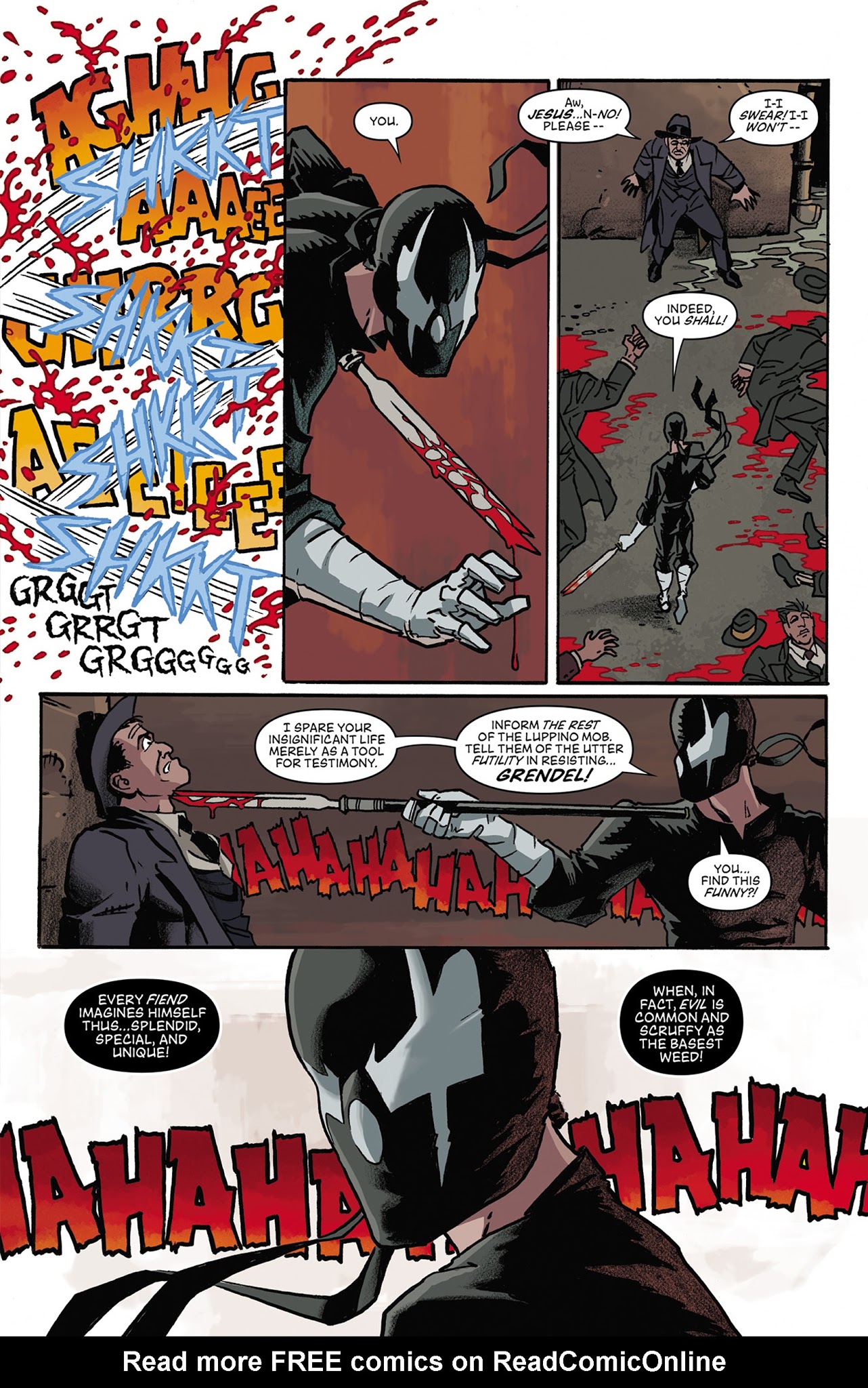 Read online Grendel vs. The Shadow comic -  Issue #1 - 49