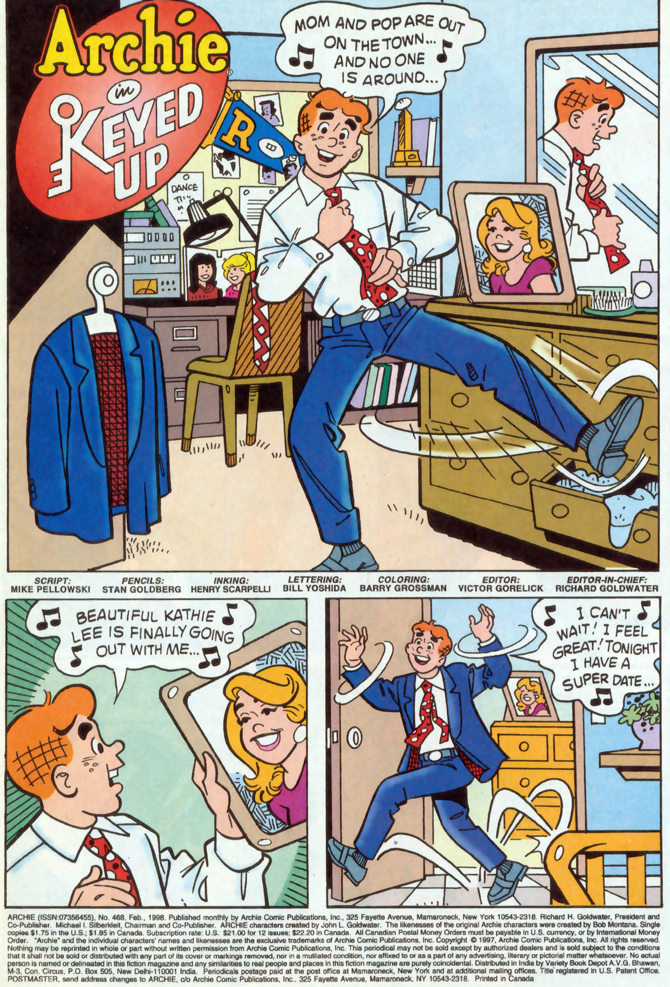 Read online Archie (1960) comic -  Issue #468 - 2