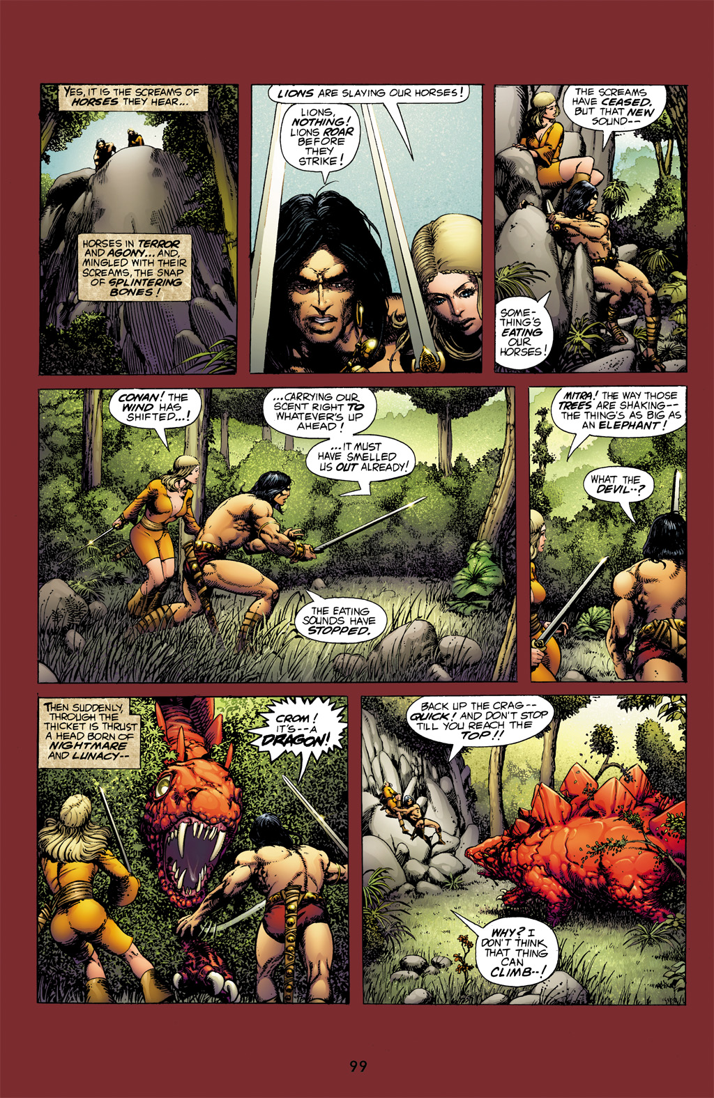 Read online The Chronicles of Conan comic -  Issue # TPB 4 (Part 1) - 100