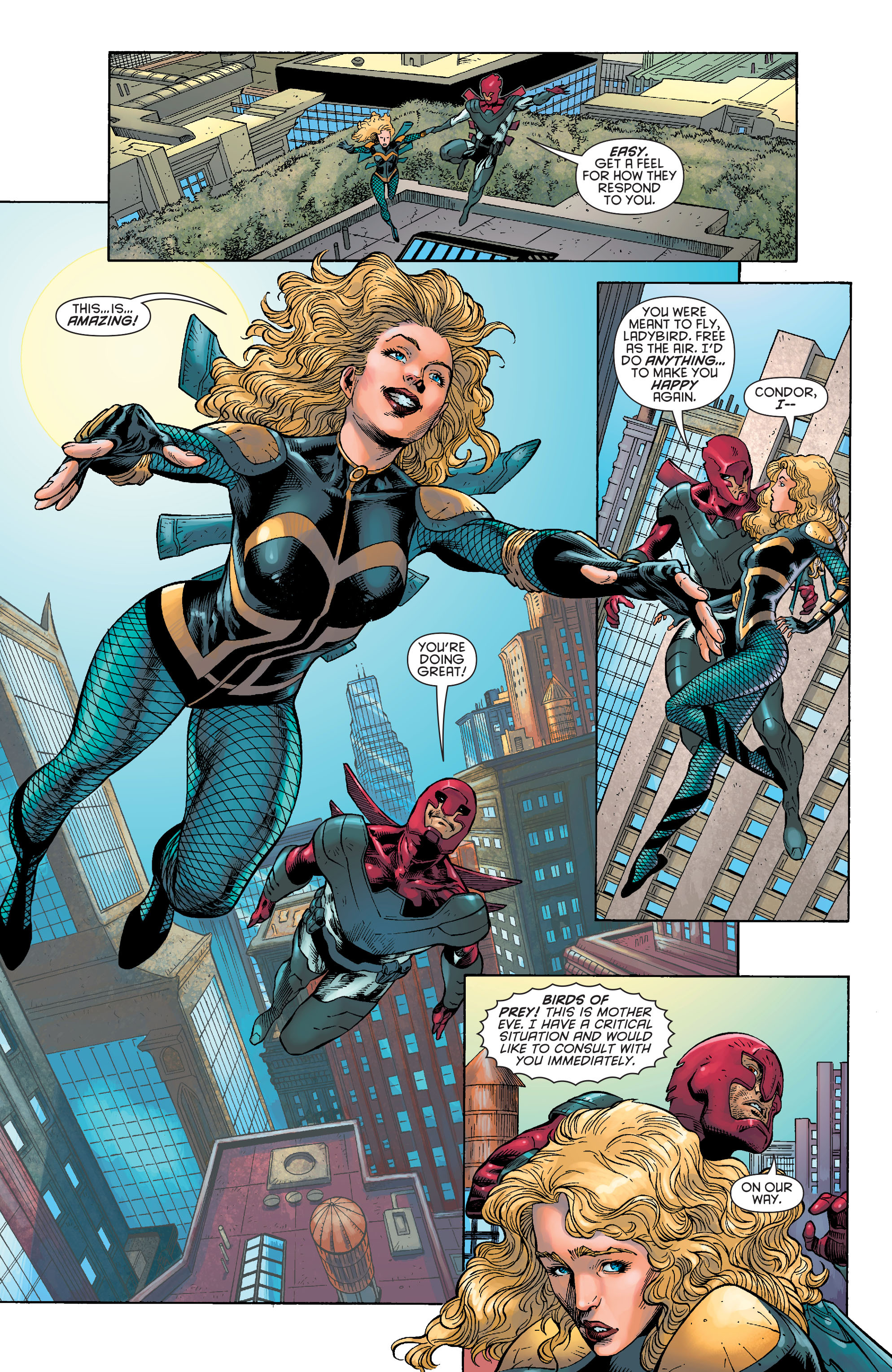 Read online Birds of Prey (2011) comic -  Issue #32 - 12