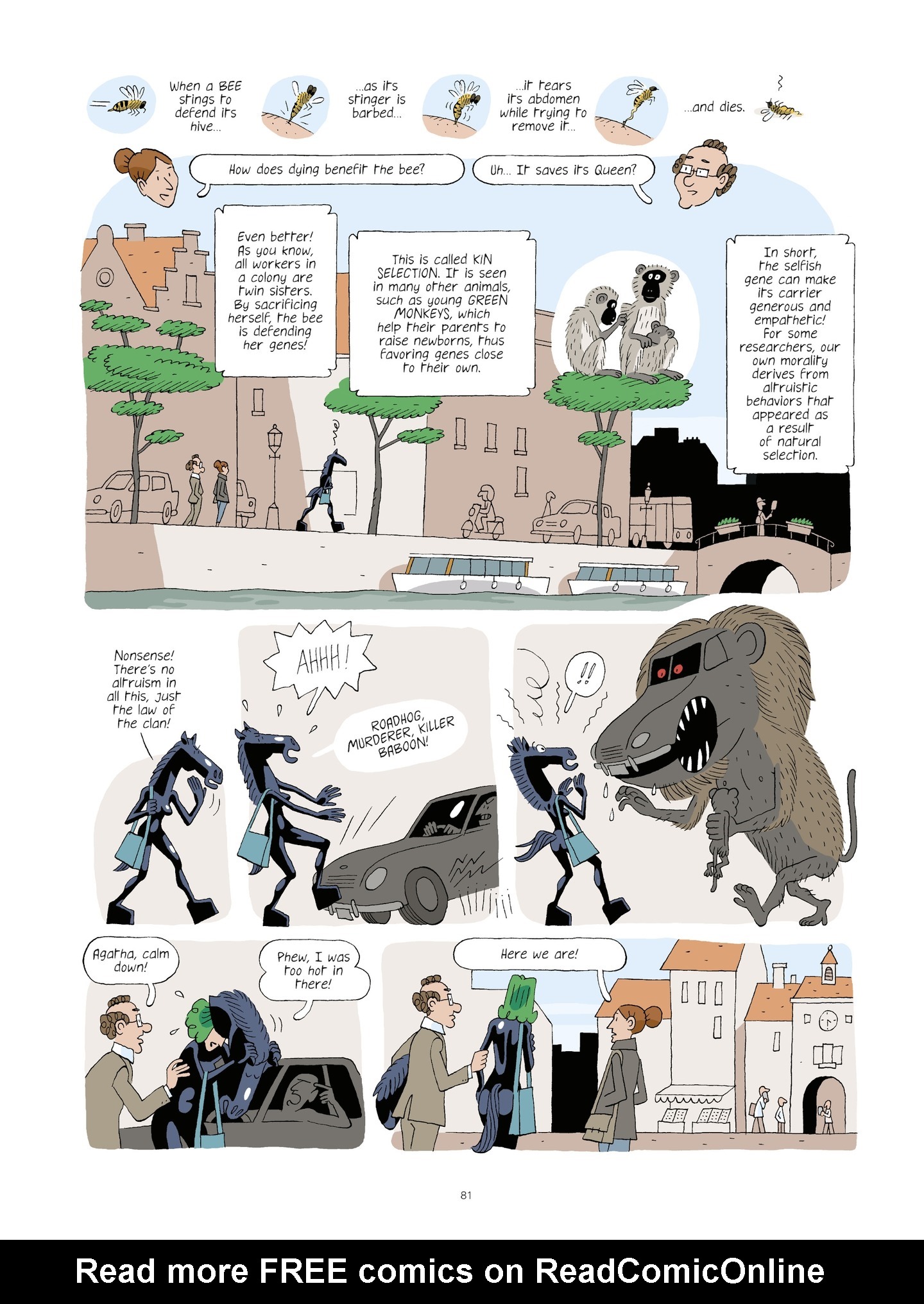 Read online Evolution, Darwin, God, and the Horse-People comic -  Issue # TPB - 80