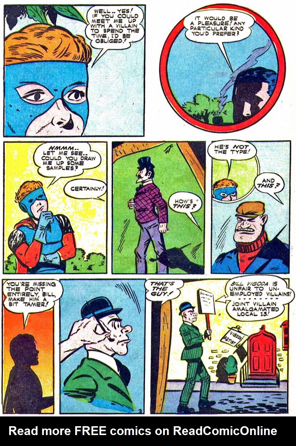 Read online Black Hood Comics comic -  Issue #10 - 46