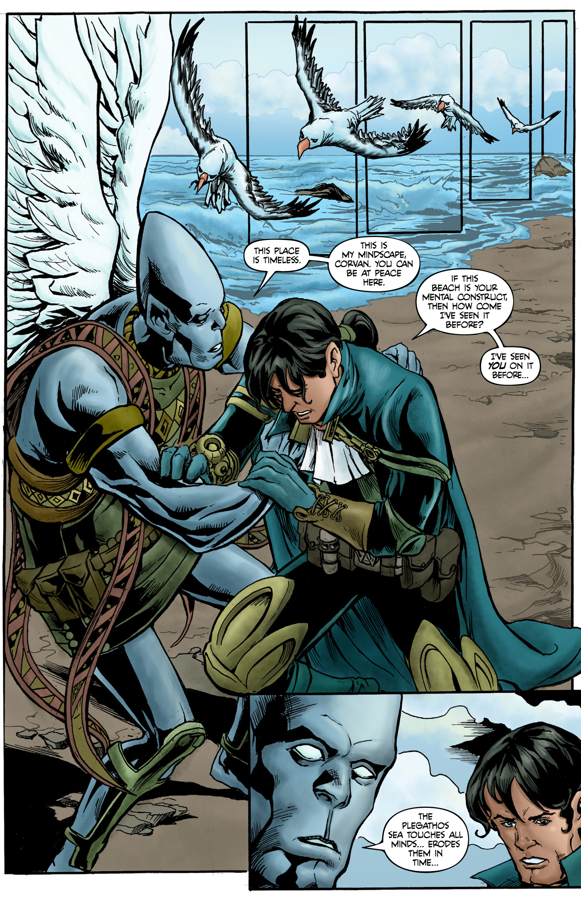 Read online Raven Nevermore comic -  Issue #6 - 4