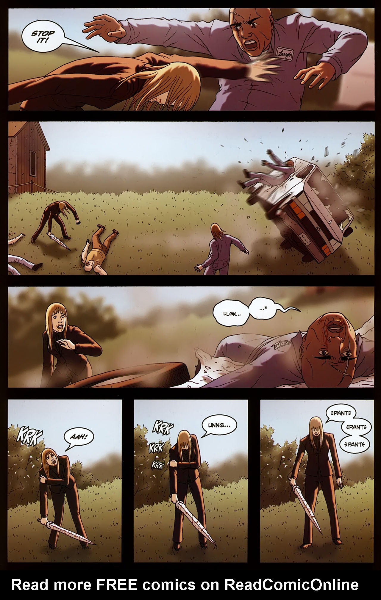 Read online The Sword comic -  Issue #3 - 19