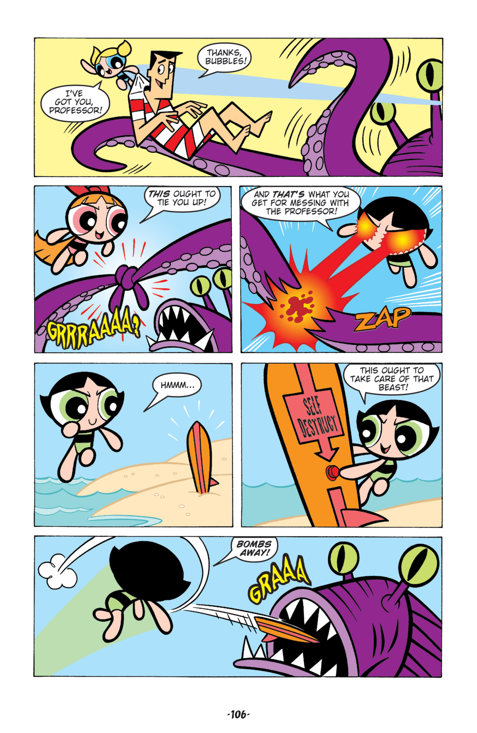 Read online Powerpuff Girls Classics comic -  Issue # TPB 3 - 107
