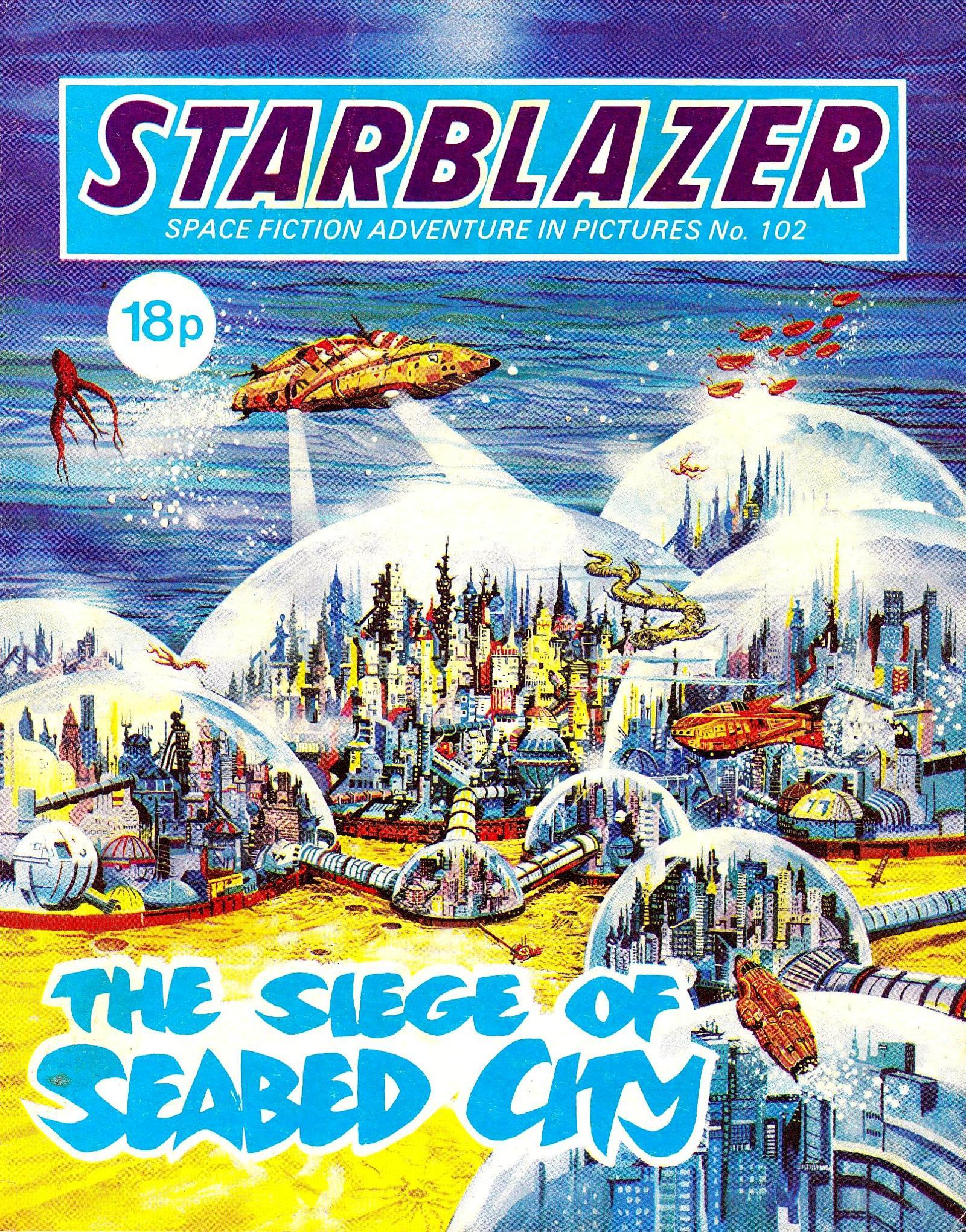 Read online Starblazer comic -  Issue #102 - 1