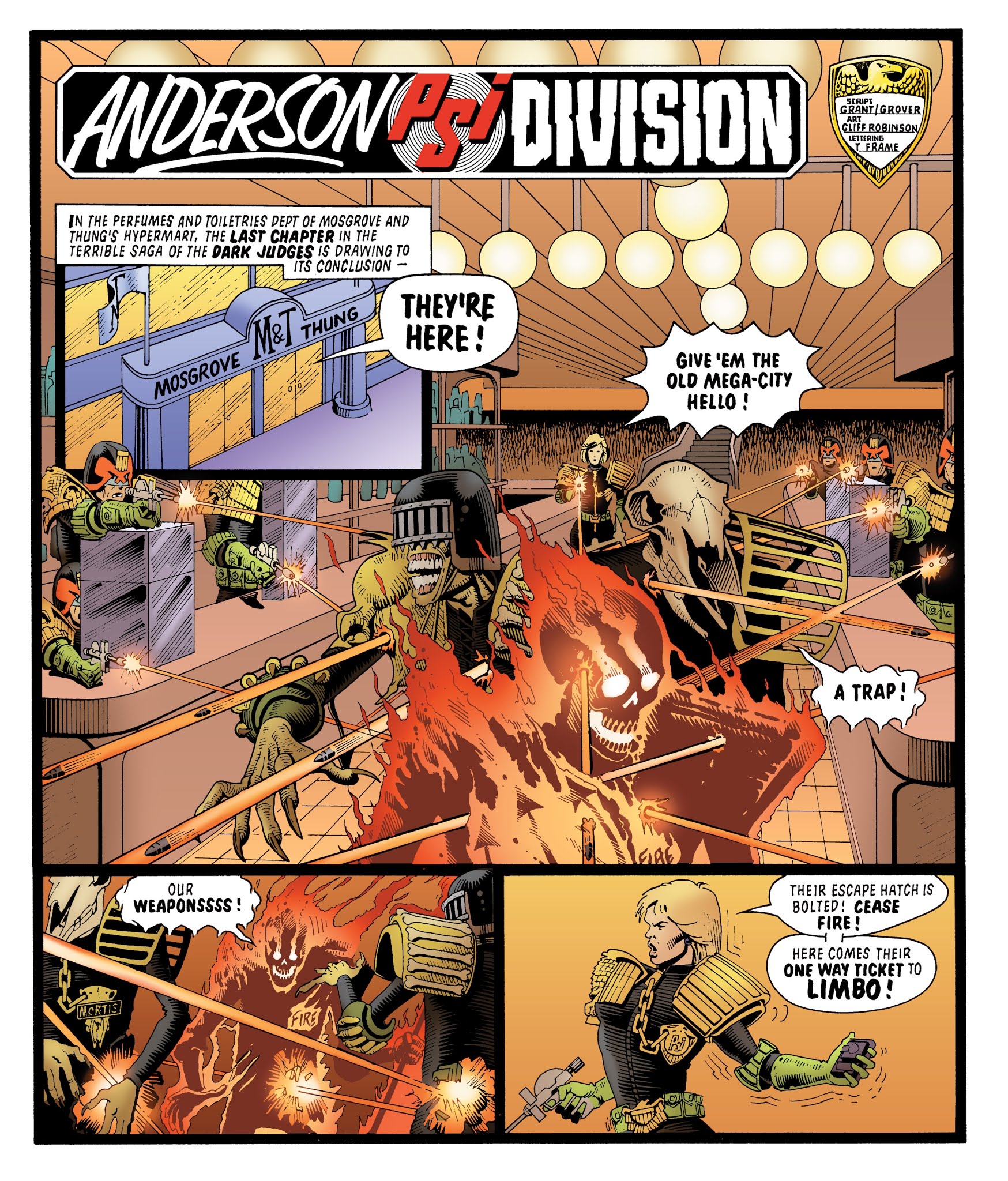 Read online Judge Dredd Classics: The Dark Judges comic -  Issue # TPB - 107
