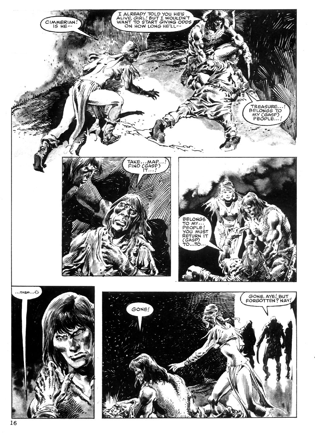 Read online The Savage Sword Of Conan comic -  Issue #98 - 16