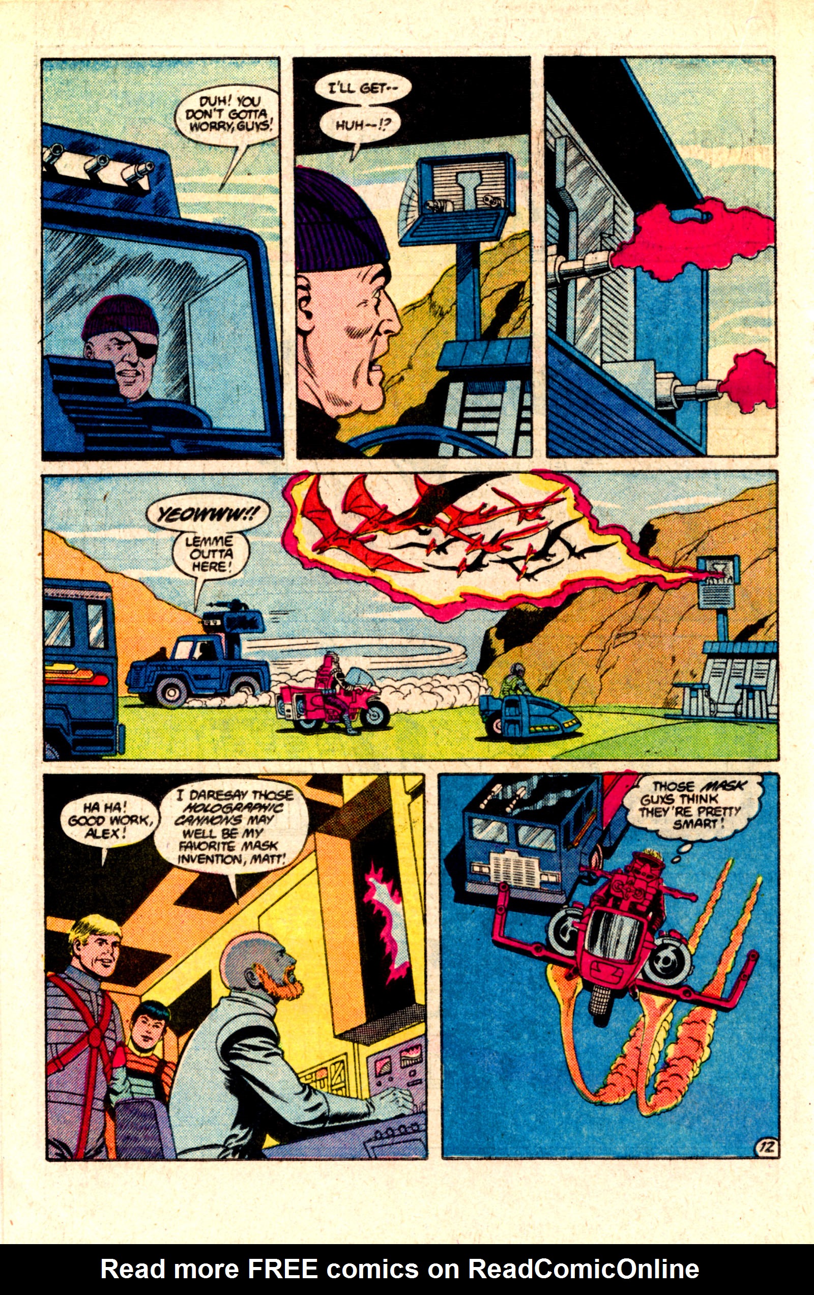 Read online MASK (1987) comic -  Issue #3 - 18