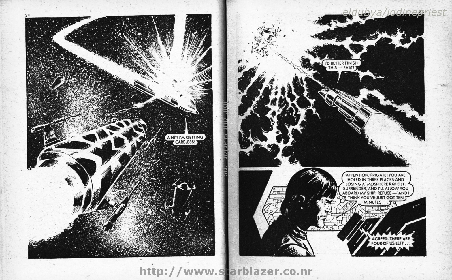 Read online Starblazer comic -  Issue #64 - 19