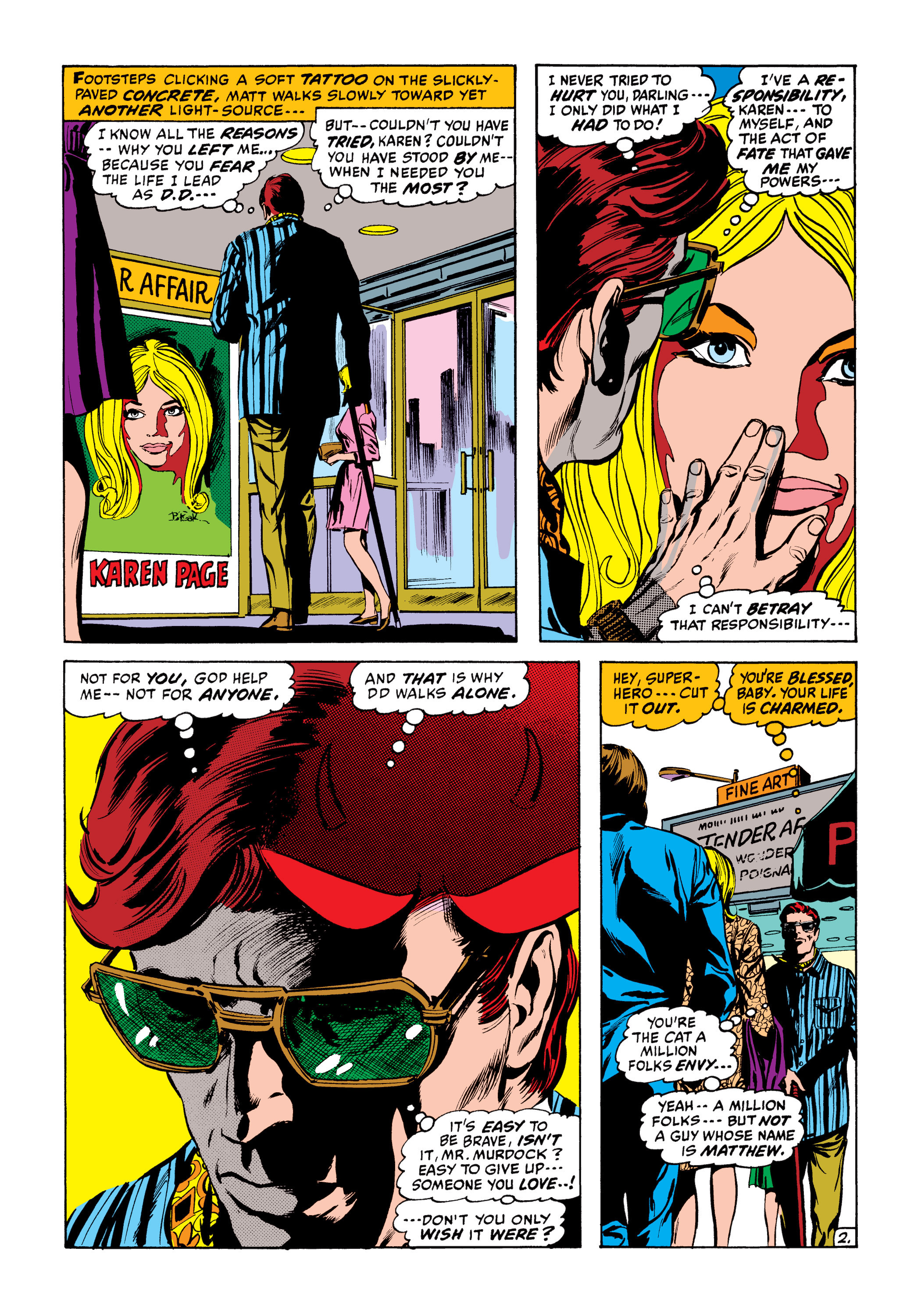 Read online Marvel Masterworks: Daredevil comic -  Issue # TPB 8 (Part 2) - 57