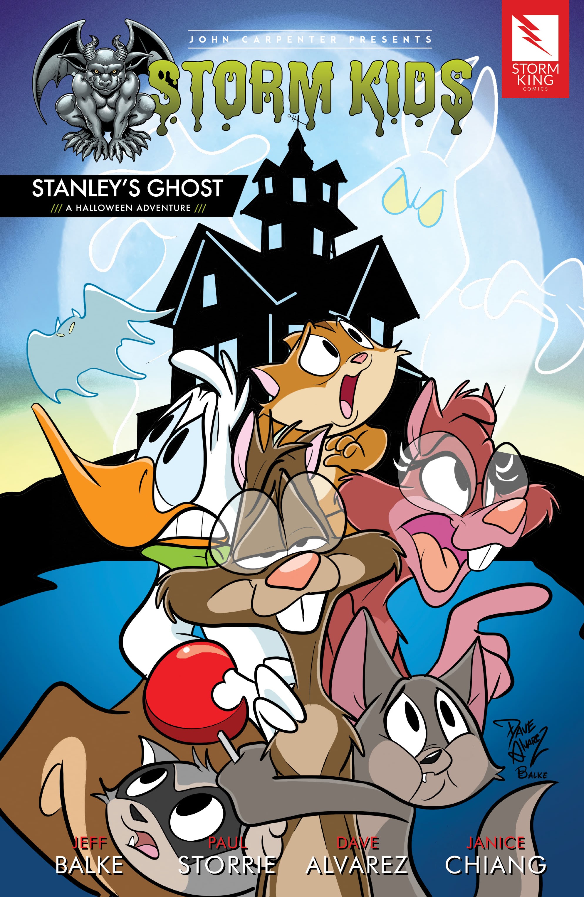 Read online John Carpenter Presents Storm Kids: Stanley's Ghost comic -  Issue # Full - 1