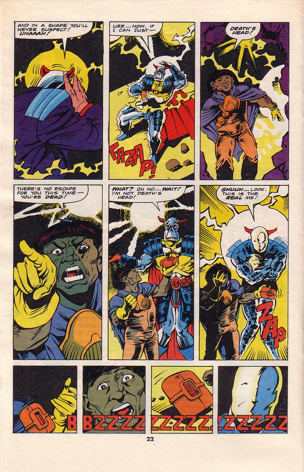 Read online Death's Head comic -  Issue #7 - 21