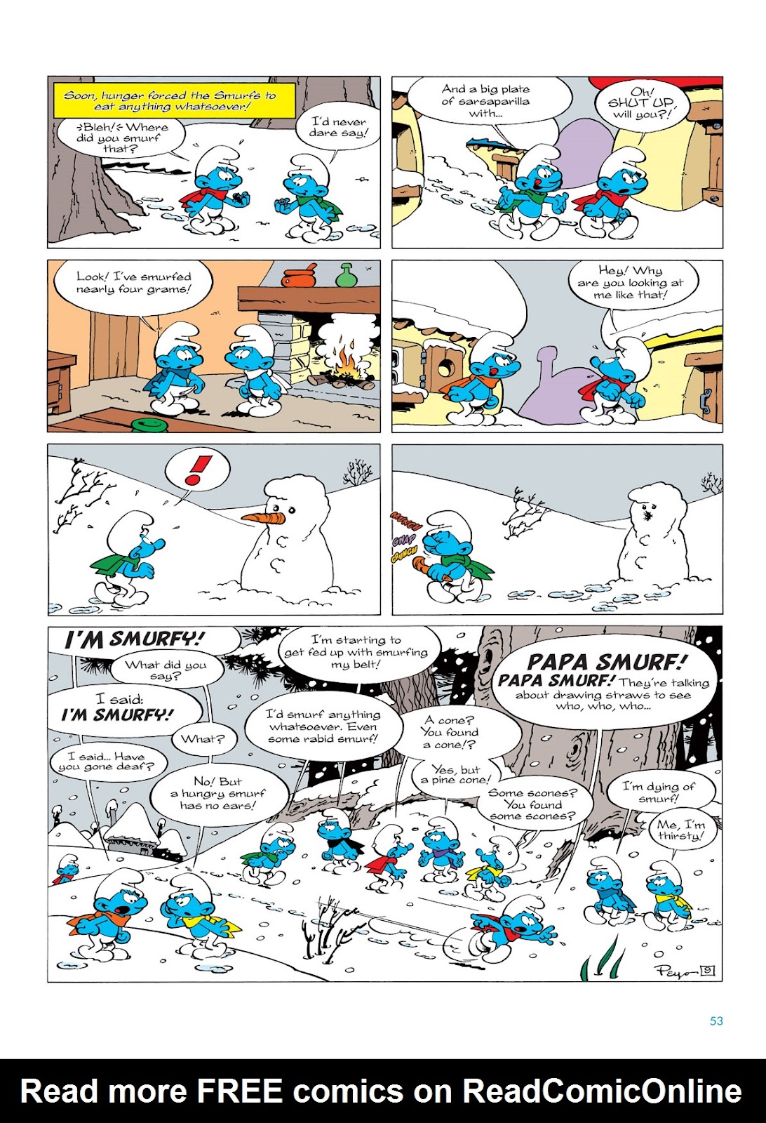 Read online The Smurfs comic -  Issue #4 - 53
