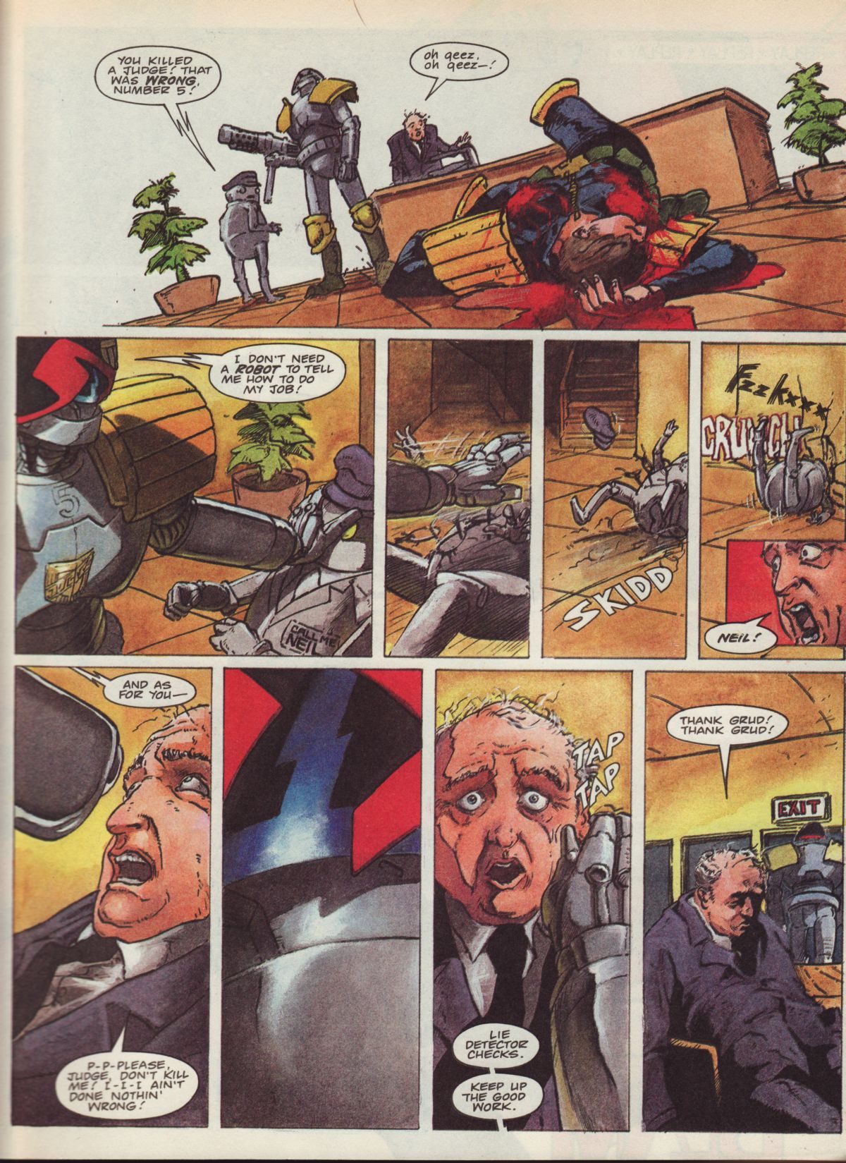 Read online Judge Dredd: The Megazine (vol. 2) comic -  Issue #23 - 8