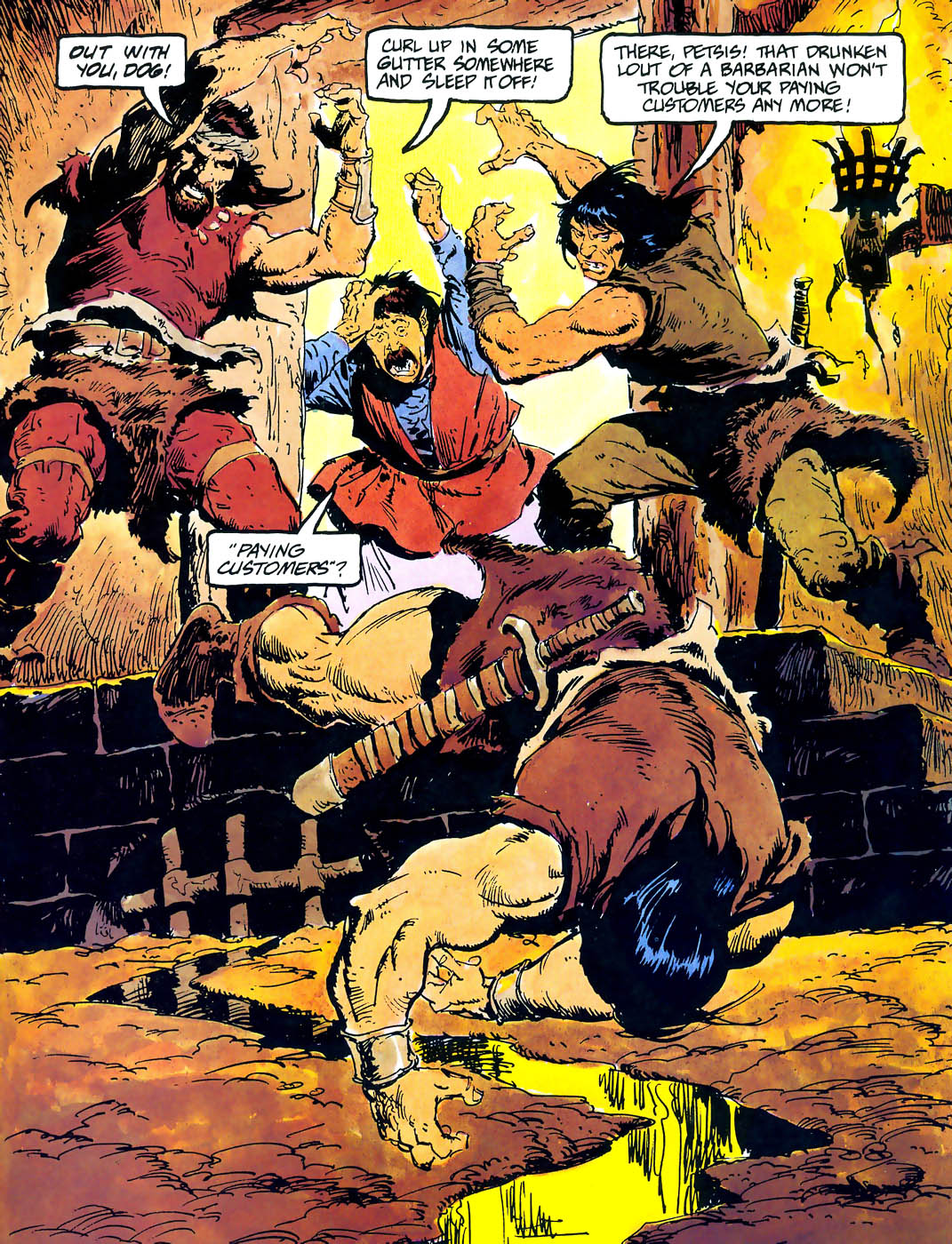 Read online Marvel Graphic Novel comic -  Issue #69 - Conan - The Rogue - 4