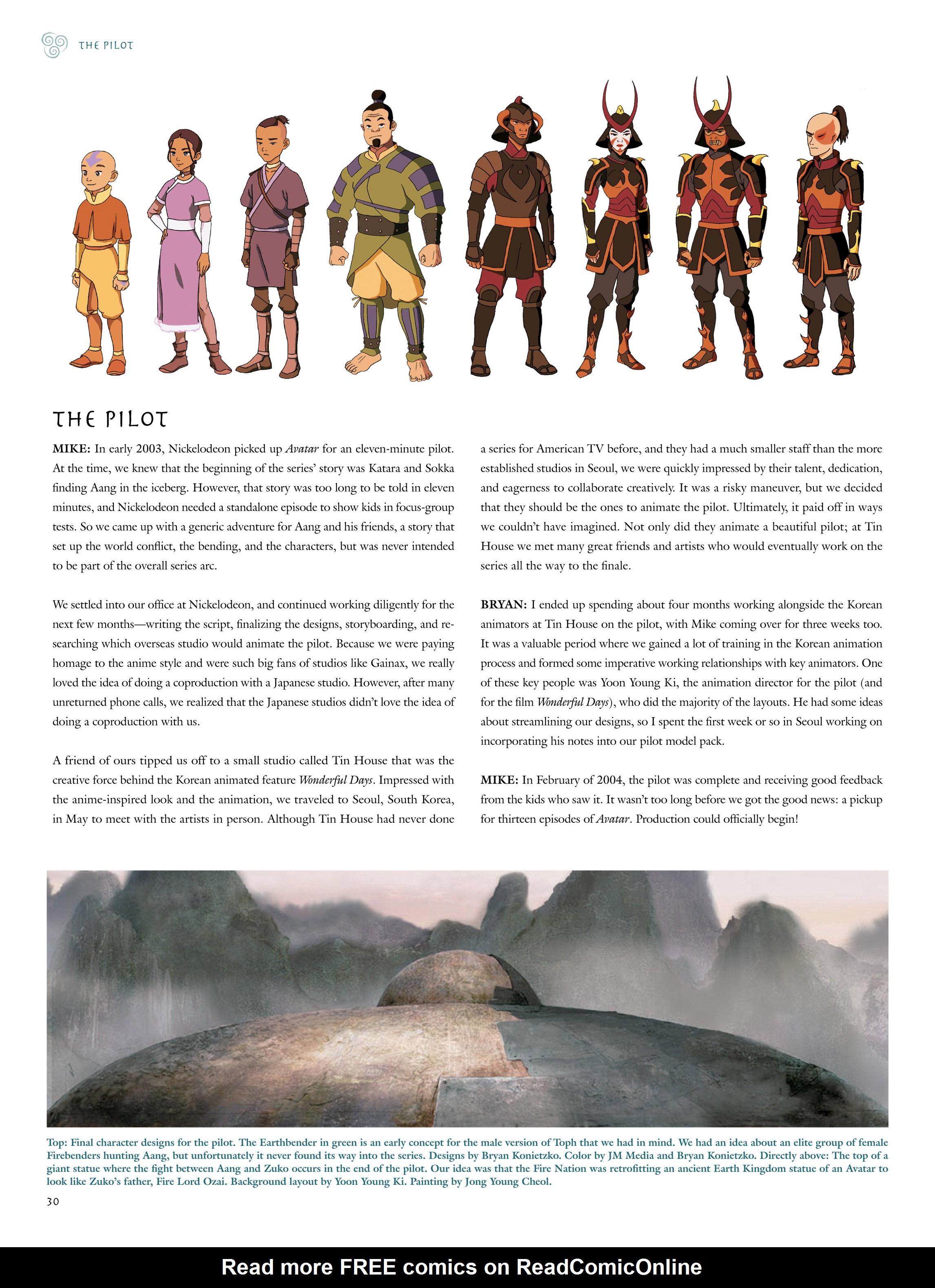 Read online Avatar: The Last Airbender - The Art of the Animated Series comic -  Issue # TPB (Part 1) - 33