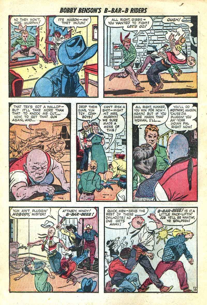 Read online Bobby Benson's B-Bar-B Riders comic -  Issue #3 - 18
