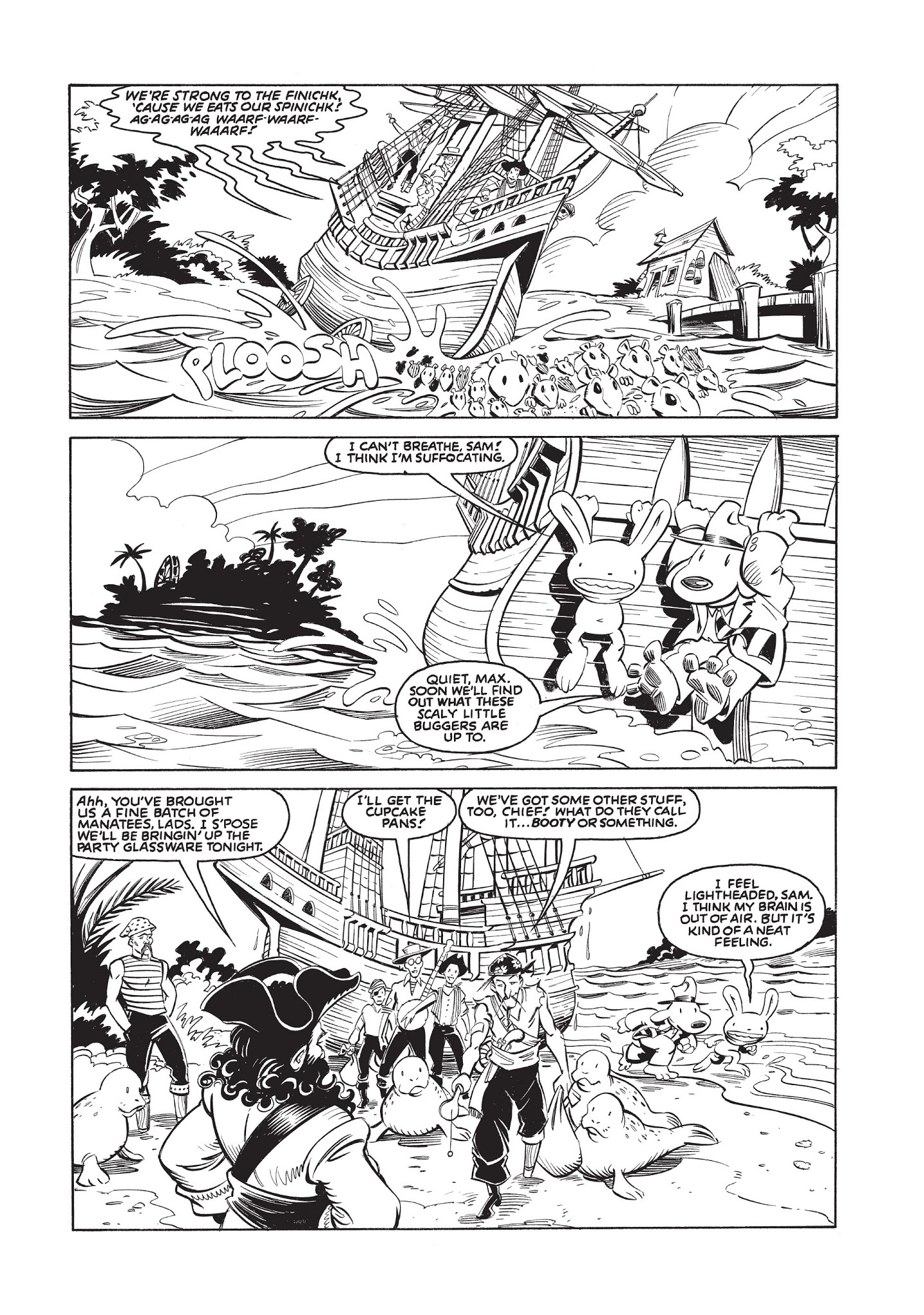 Read online Sam & Max Surfin' The Highway comic -  Issue # TPB - 68