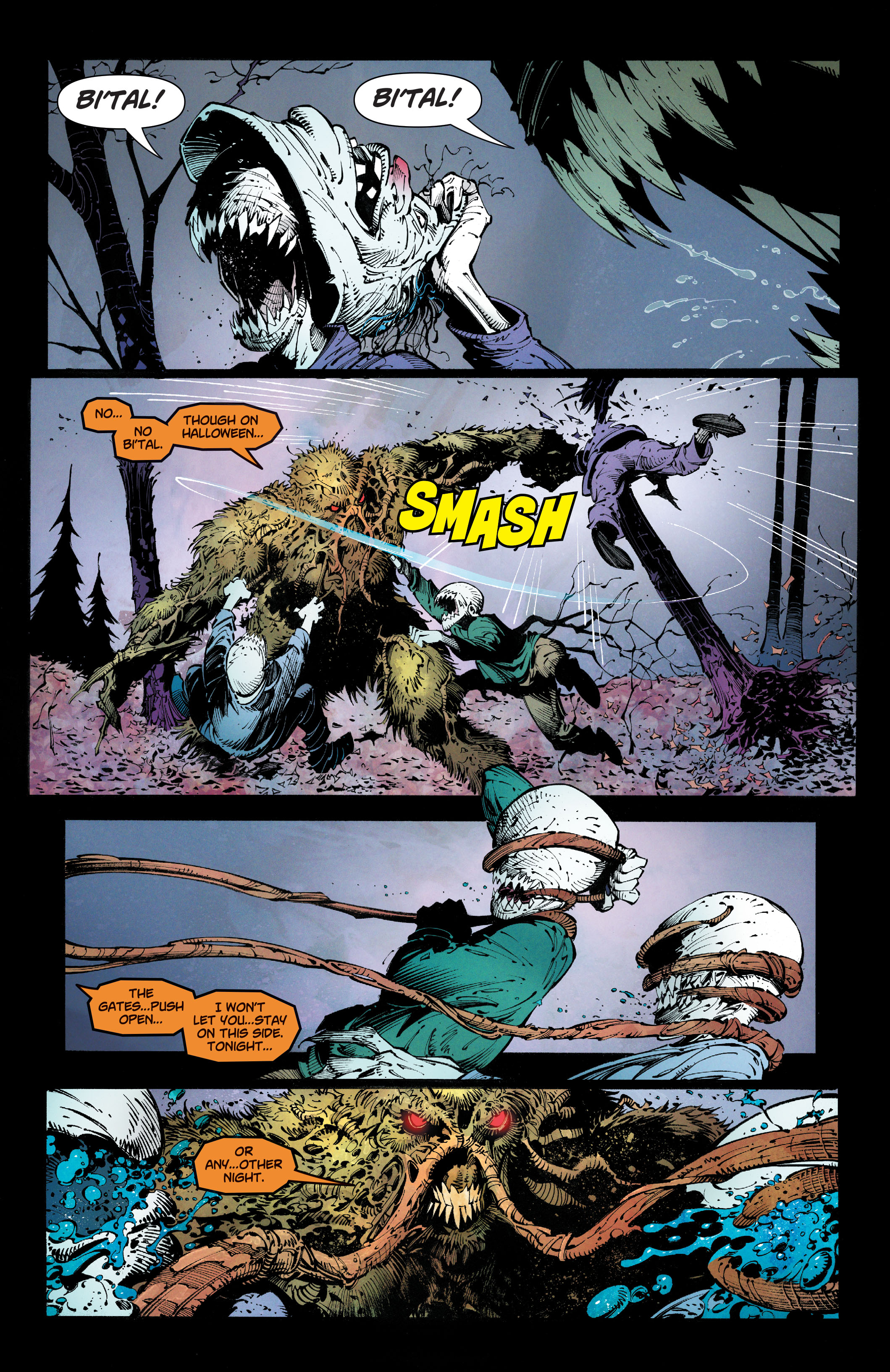 Read online Swamp Thing: Roots of Terror The Deluxe Edition comic -  Issue # TPB (Part 1) - 60