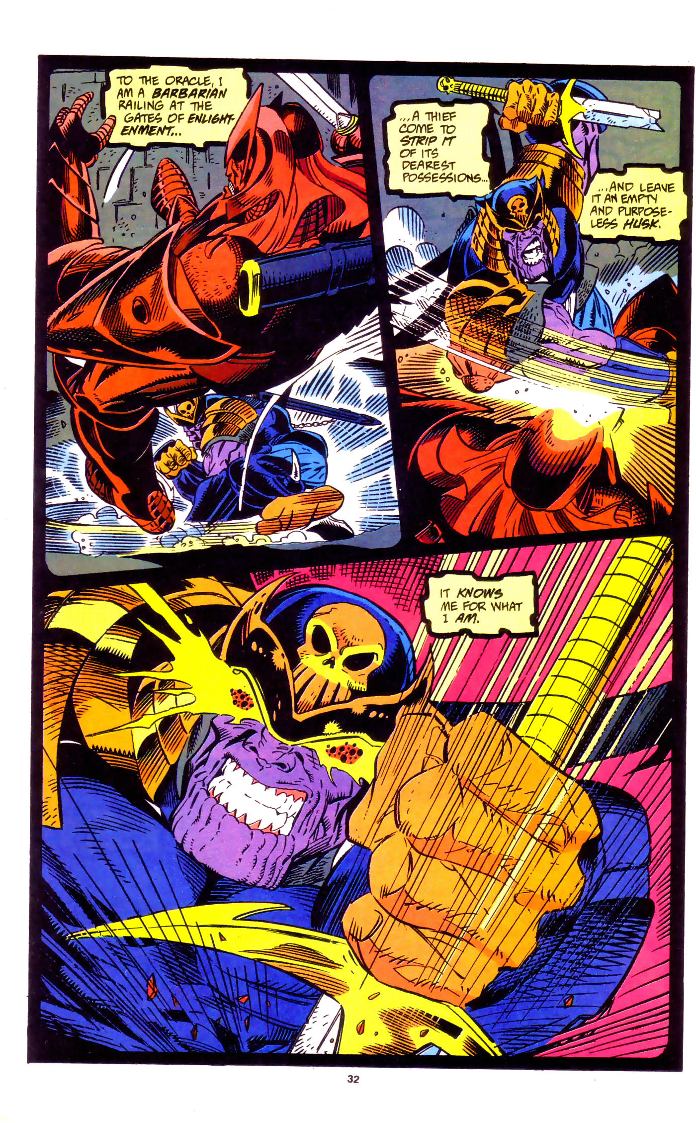 Read online Cosmic Powers comic -  Issue #1 - 22