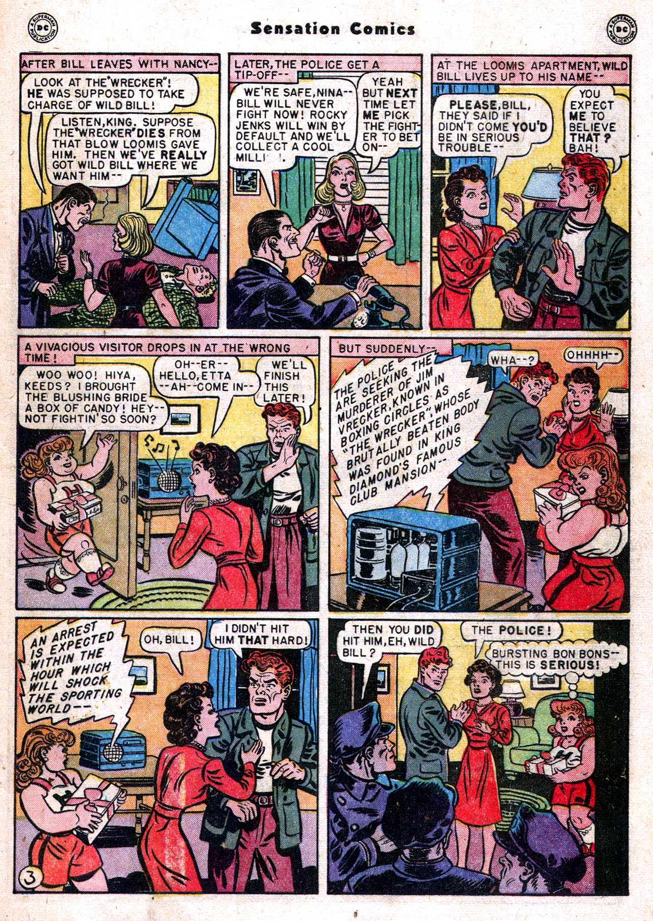 Read online Sensation (Mystery) Comics comic -  Issue #76 - 5
