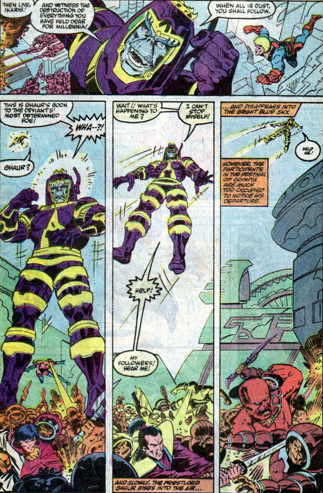 Read online Eternals (1985) comic -  Issue #12 - 19