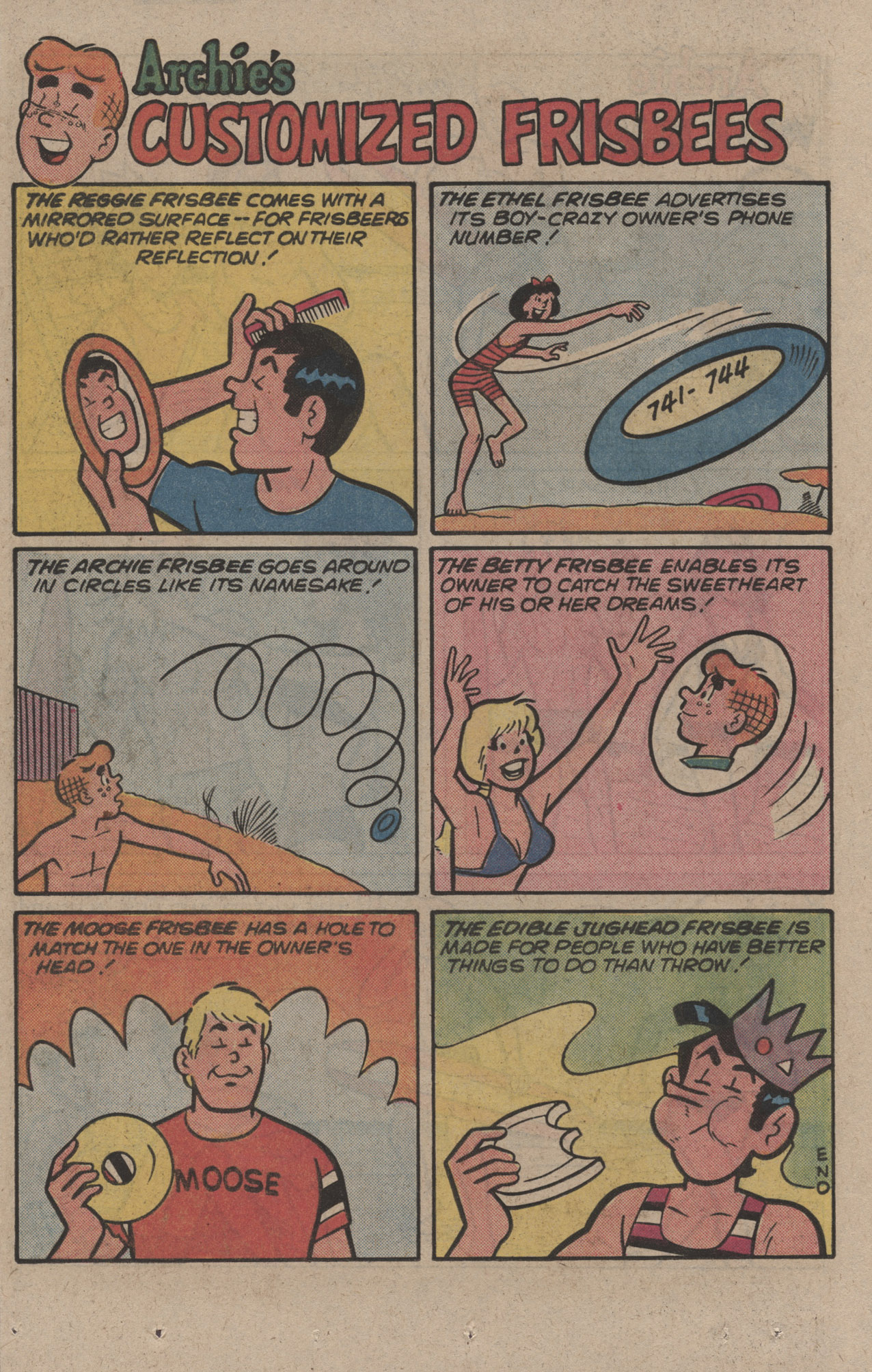 Read online Archie's Joke Book Magazine comic -  Issue #287 - 24