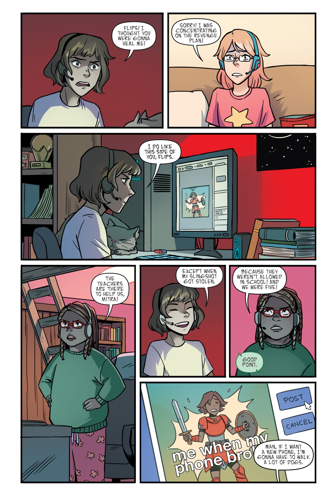 Read online Goosebumps: Download and Die comic -  Issue #1 - 9